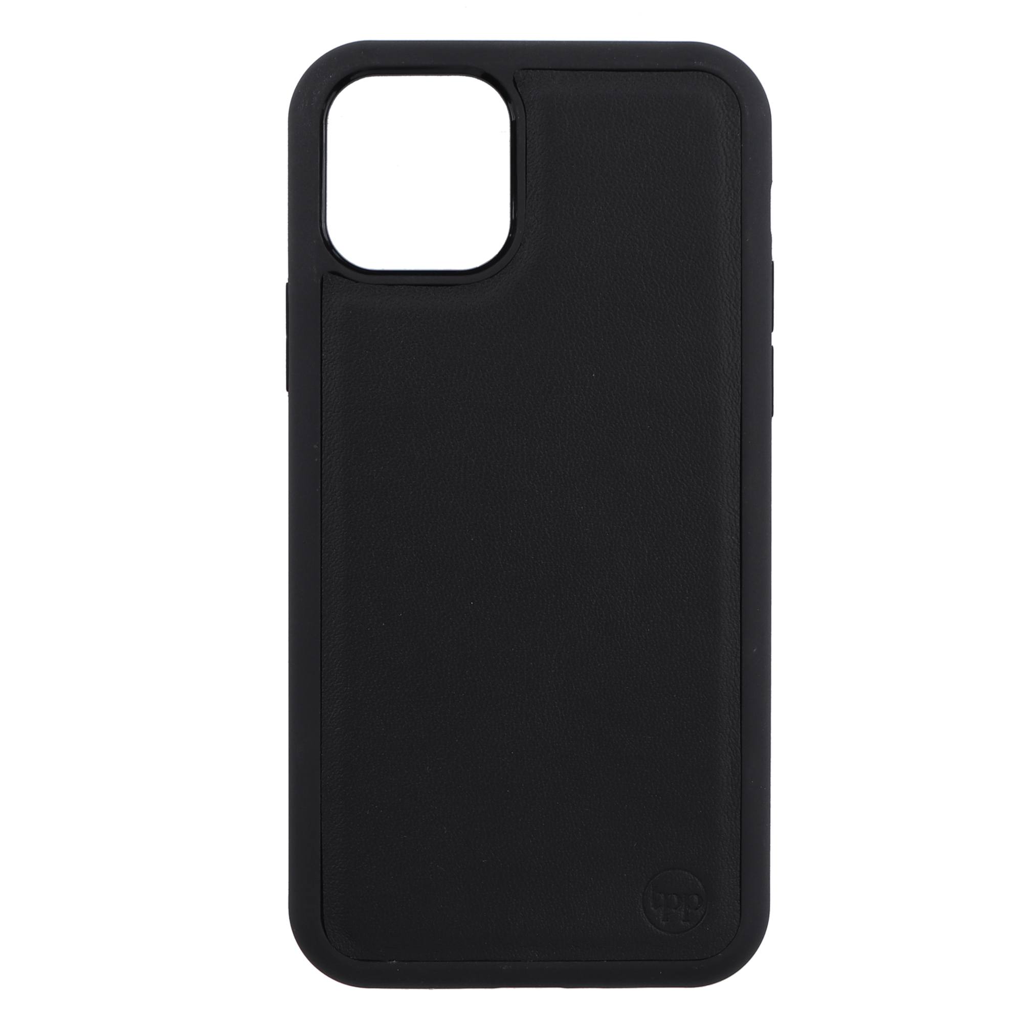 iPhone 11 Pro Nappa Leather Case - Black - Image 5