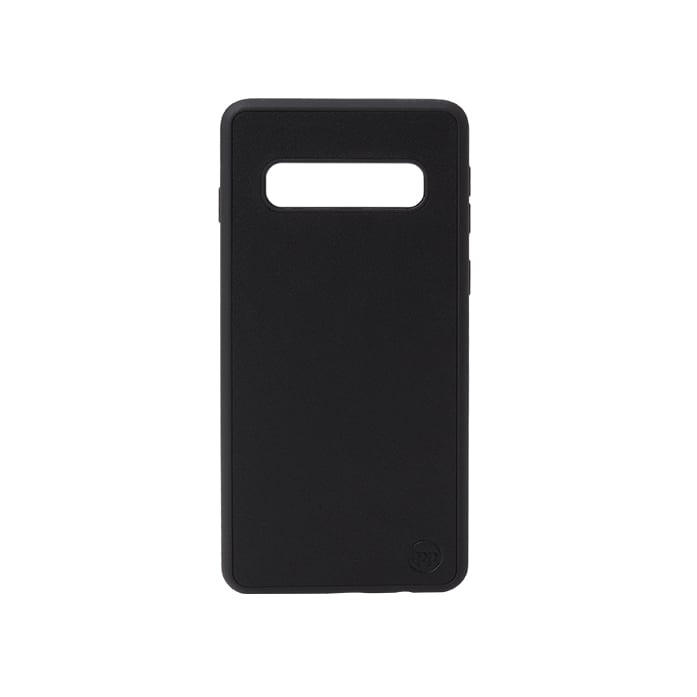 Samsung S10 Nappa Leather Case - Black