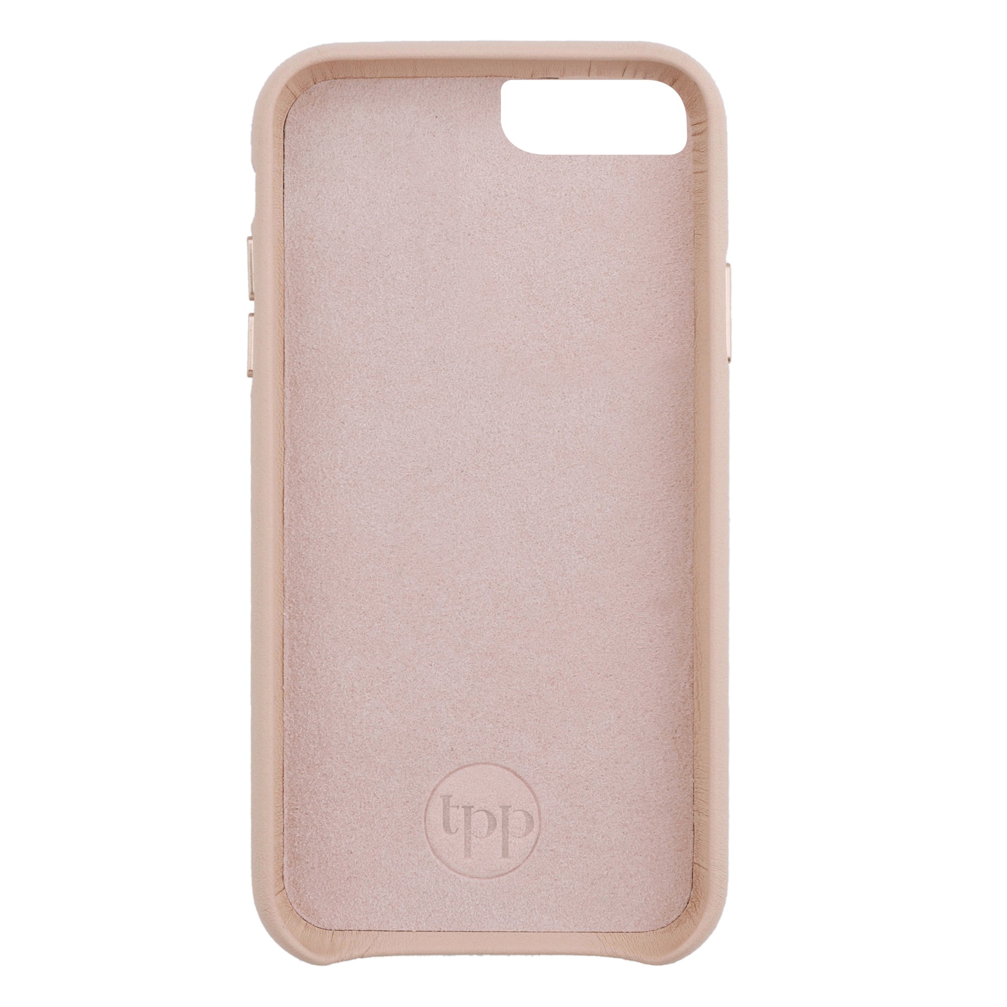iPhone 6 Plus/6S Plus Letter Strap Case- Nude - Image 3