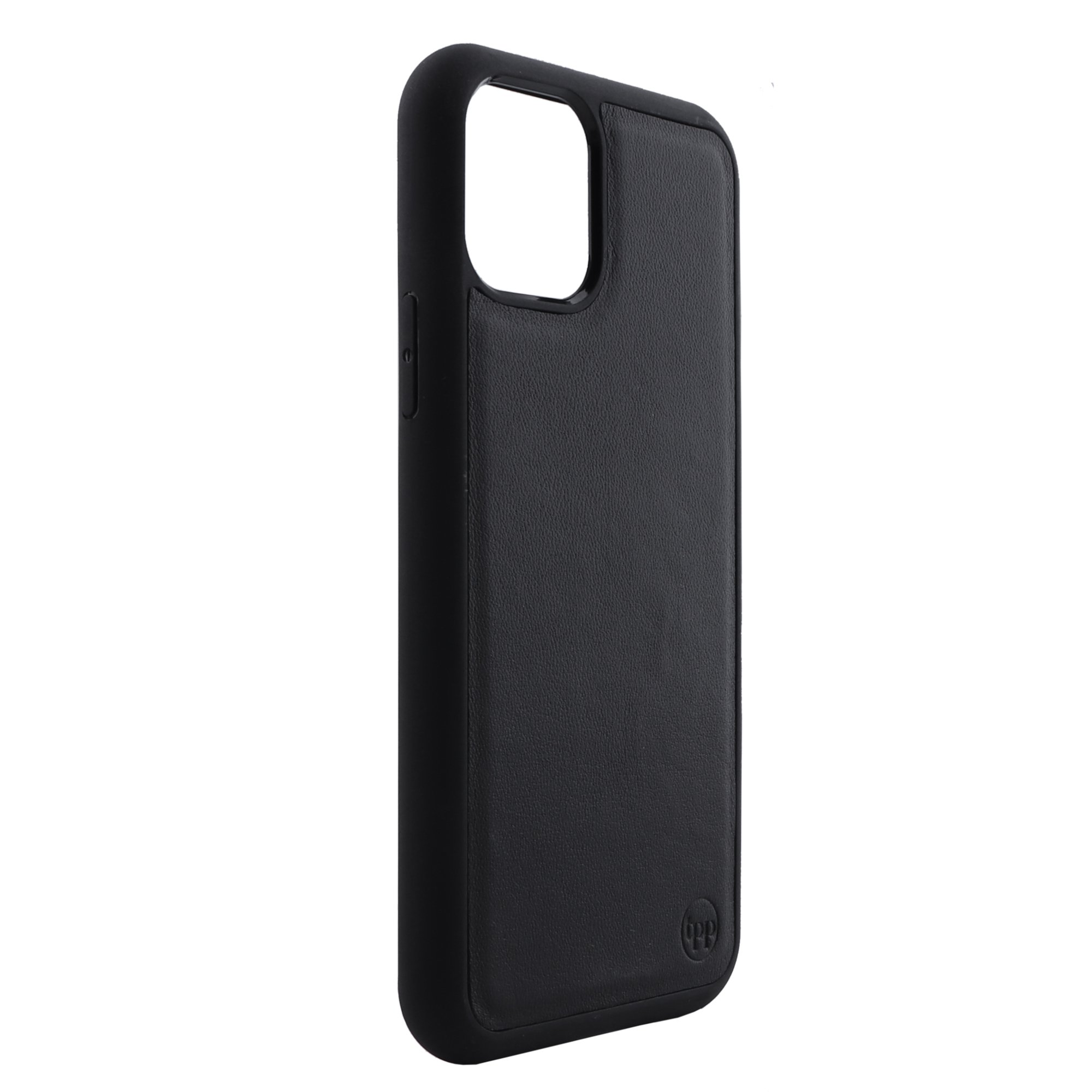 iPhone 11 Pro Nappa Leather Case - Black - Image 3