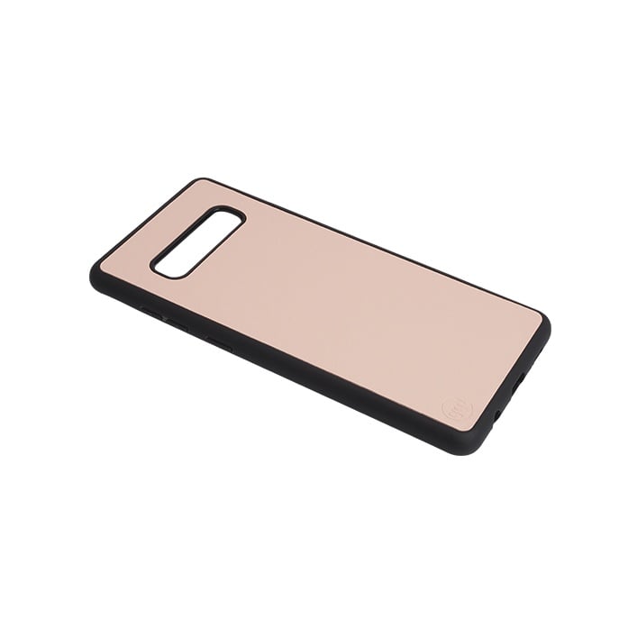 Samsung S10 Plus Nappa Leather Case - Nude - Image 2