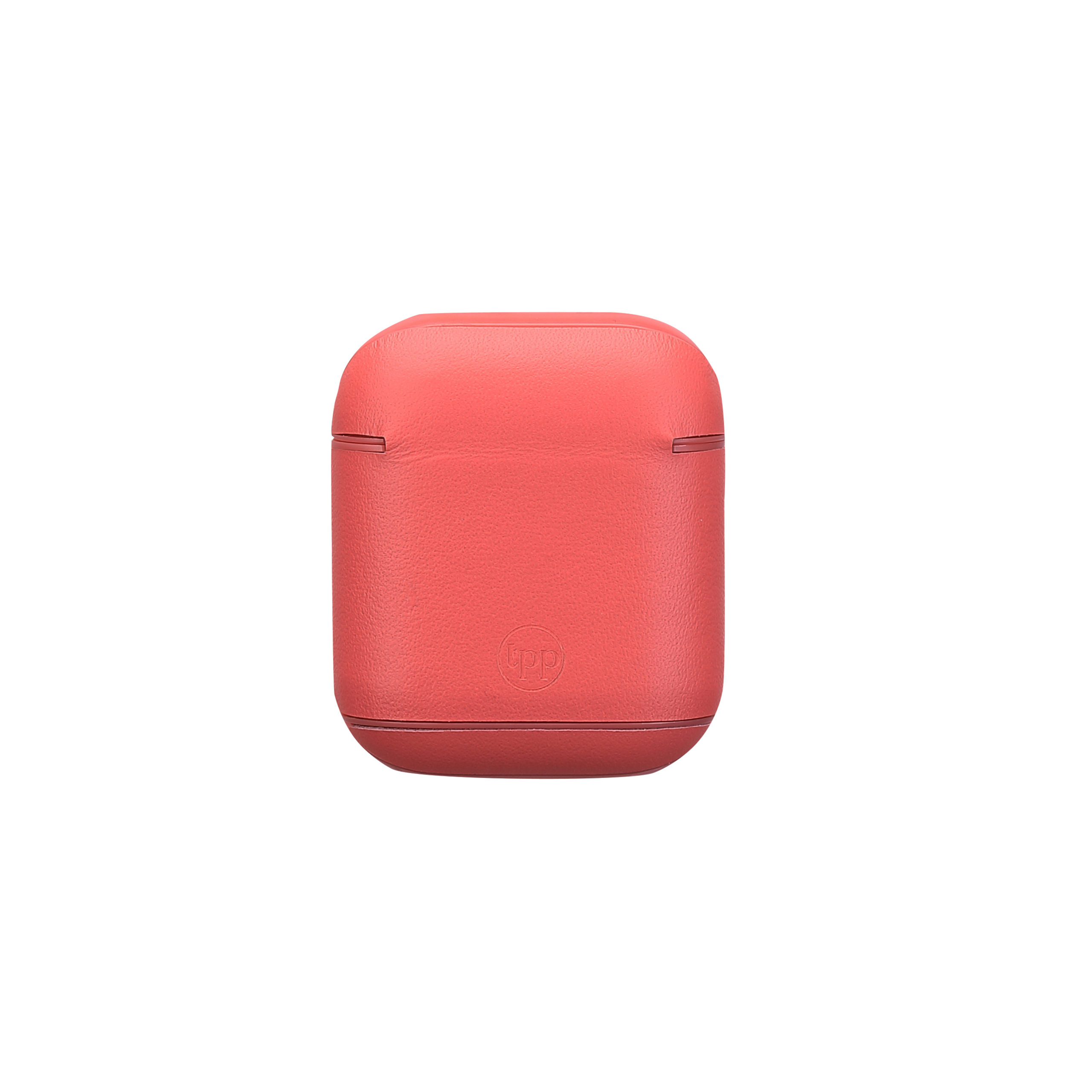 AirPods Leather Case- Peach - Image 3