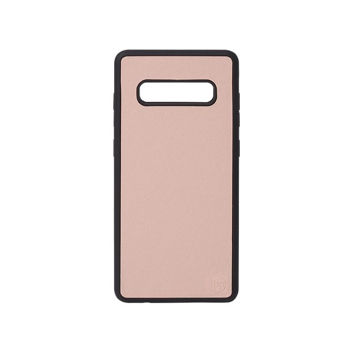 Samsung S10 Plus Nappa Leather Case - Nude