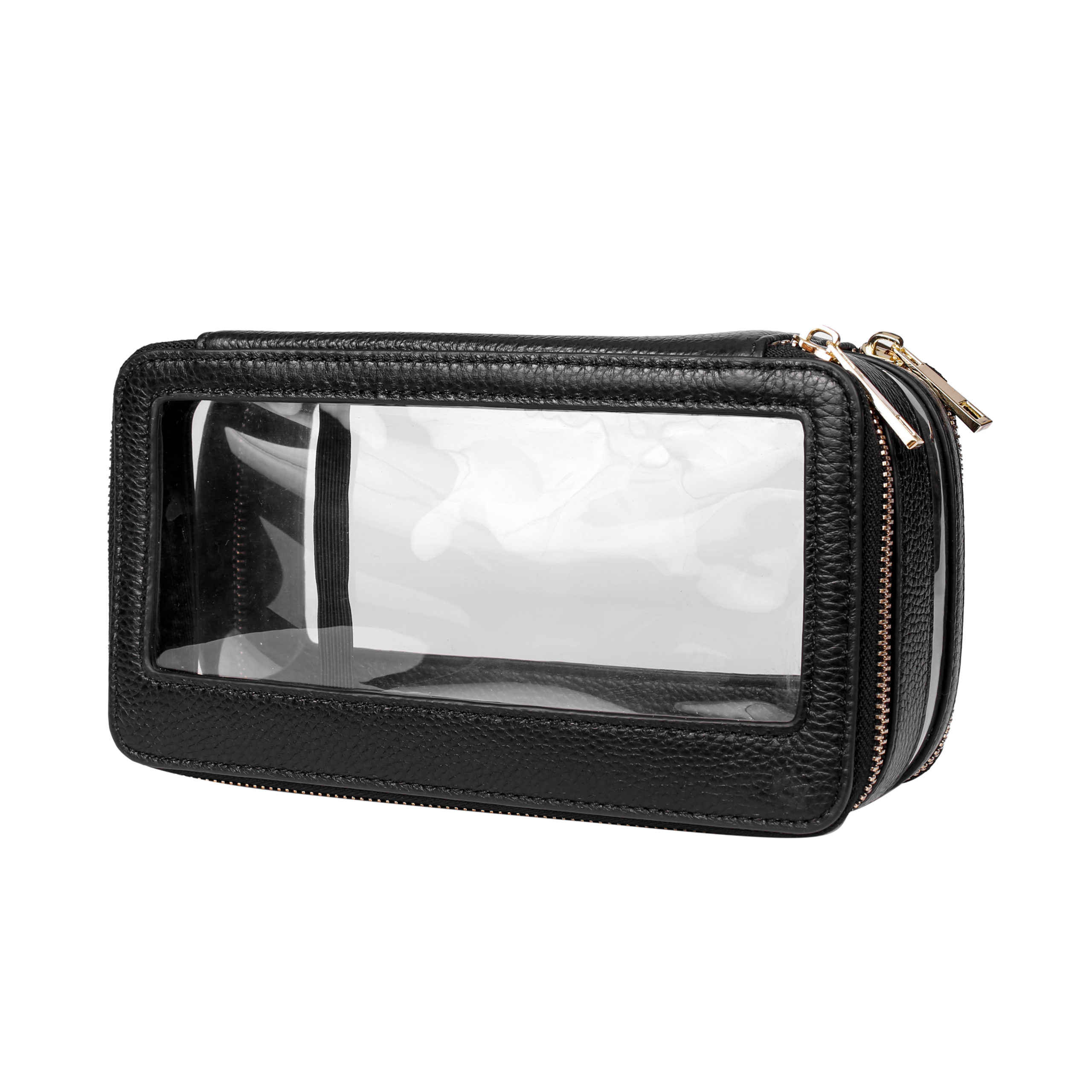 Clear Travel Case- Black - Image 5