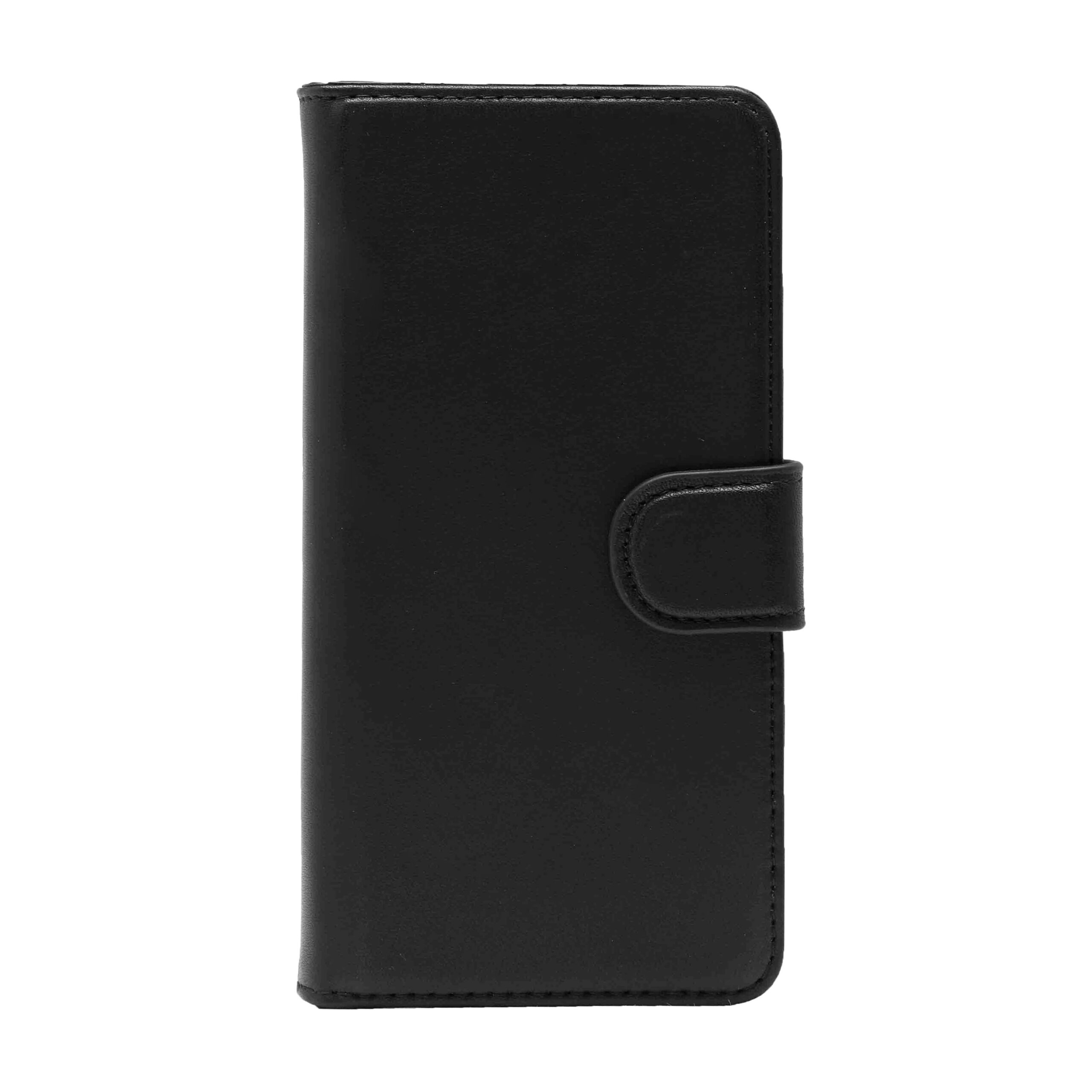 iPhone XR Leather Wallet Case- Black - Fone Express