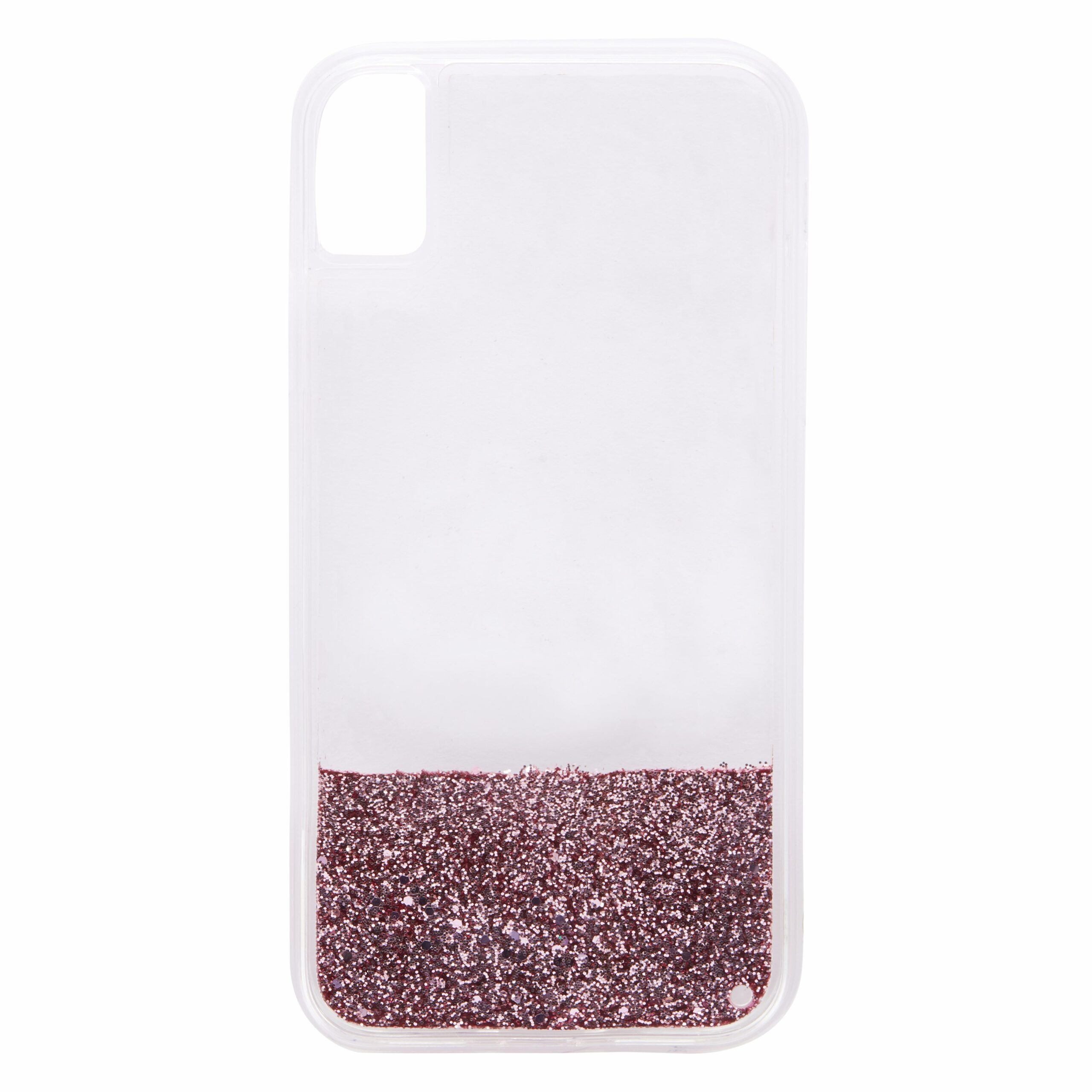 iPhone XR Glitter Case Rose Gold Fone Express