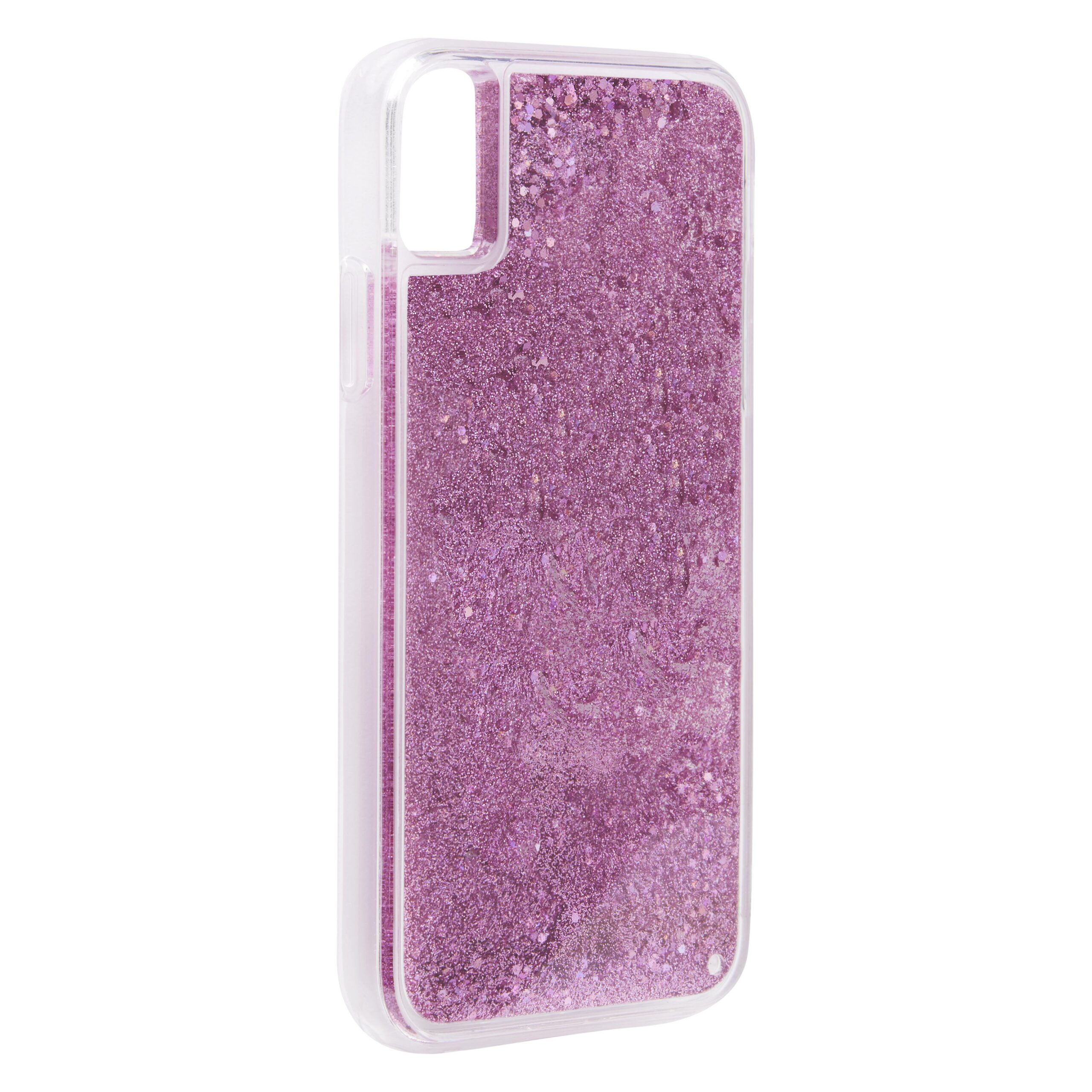 iPhone XR Glitter Case Purple Fone Express