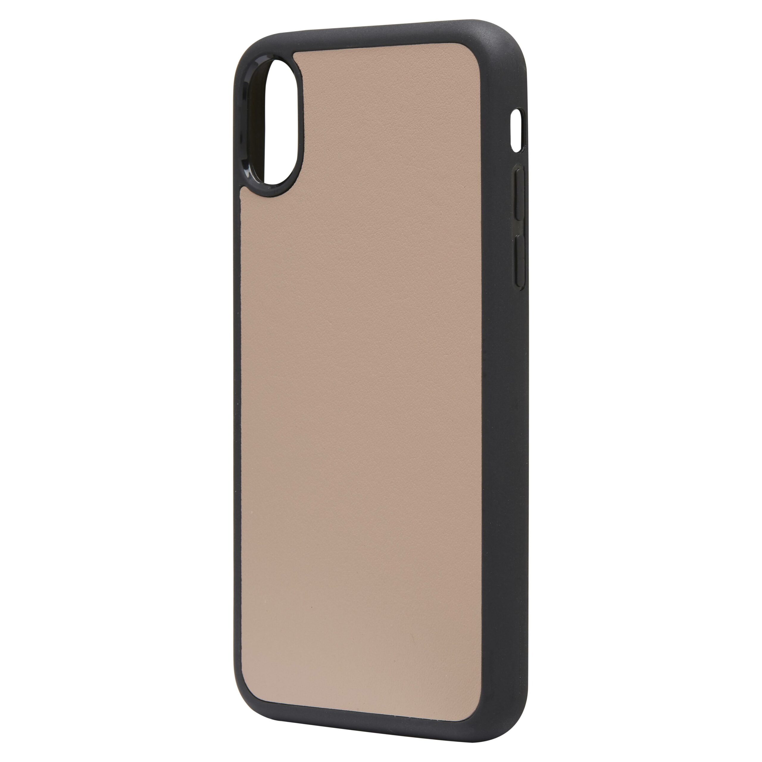 iPhone X/XS Nappa Leather Case - Taupe - Image 4