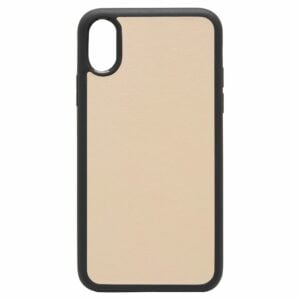 iPhone XR Nappa Leather Case - Nude