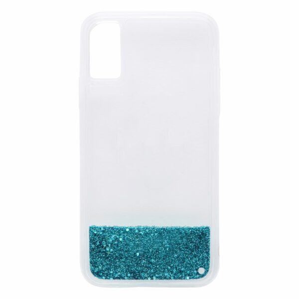 iPhone XS MAX Glitter Case - Blue - Image 3