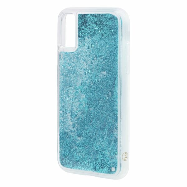 iPhone XS MAX Glitter Case - Blue - Image 5