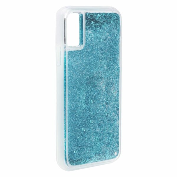 iPhone XS MAX Glitter Case - Blue - Image 4