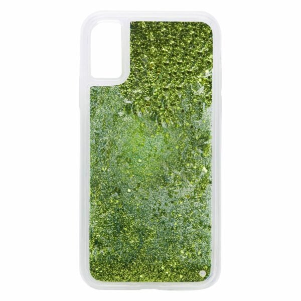 iPhone XS MAX Glitter Case - Green
