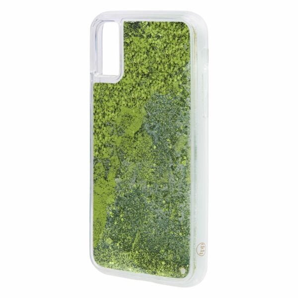 iPhone XS MAX Glitter Case - Green - Image 5