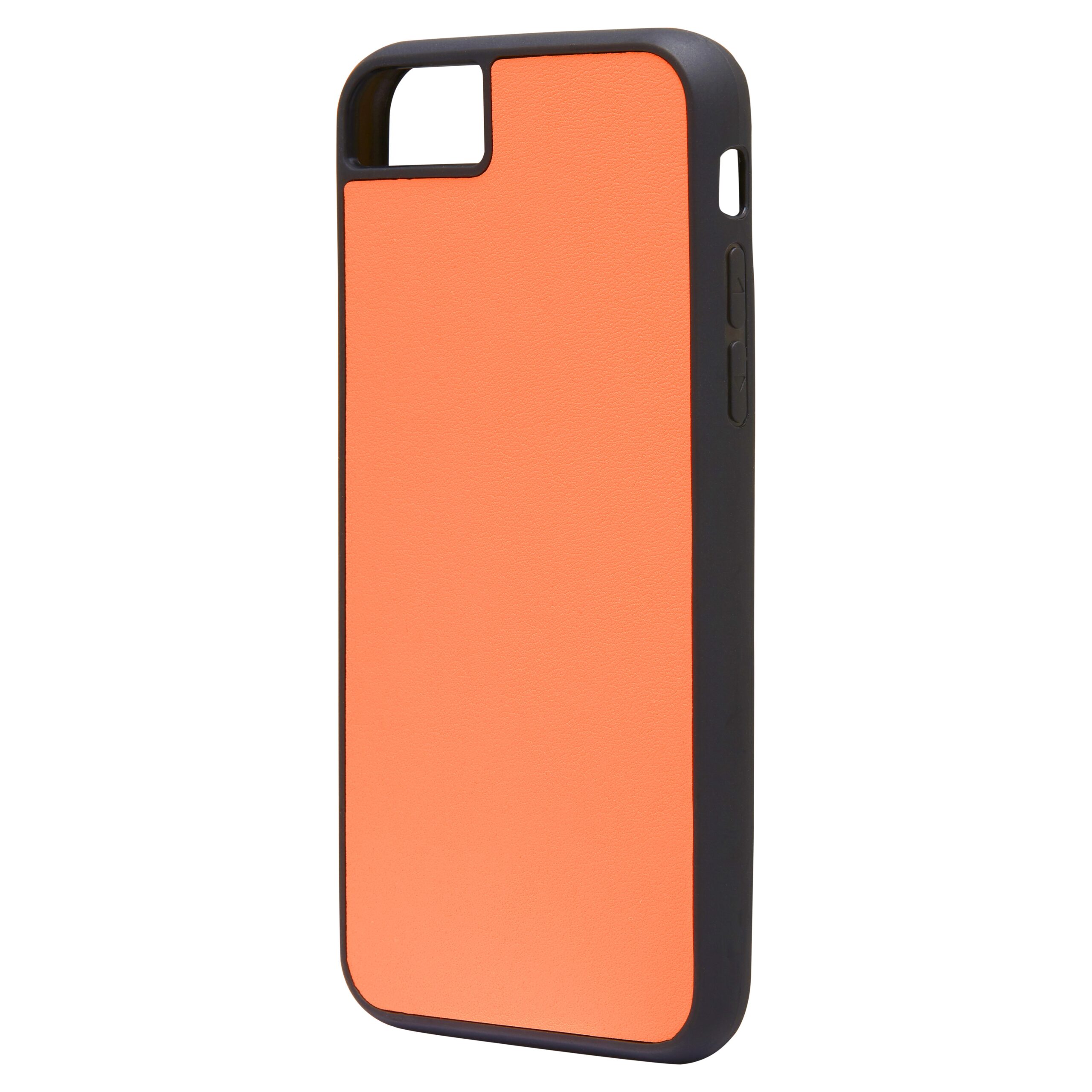 iPhone 7/8/SE Nappa Leather Case - Orange - Image 4