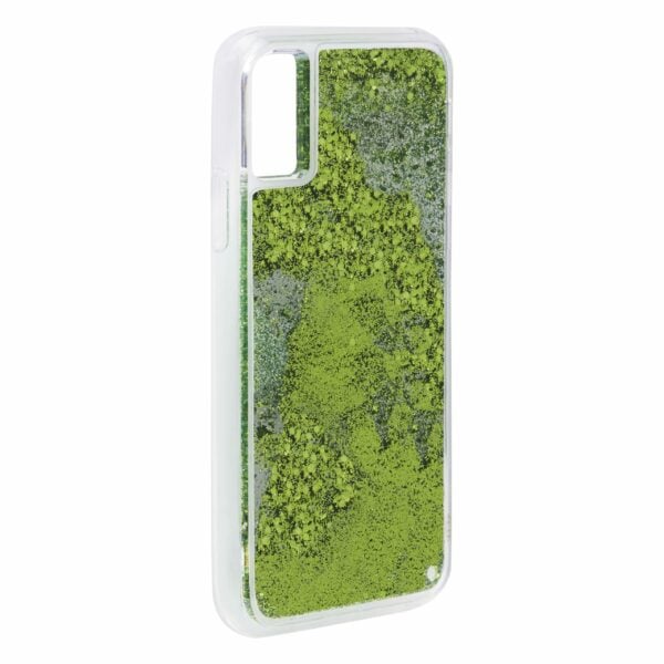 iPhone XS MAX Glitter Case - Green - Image 4