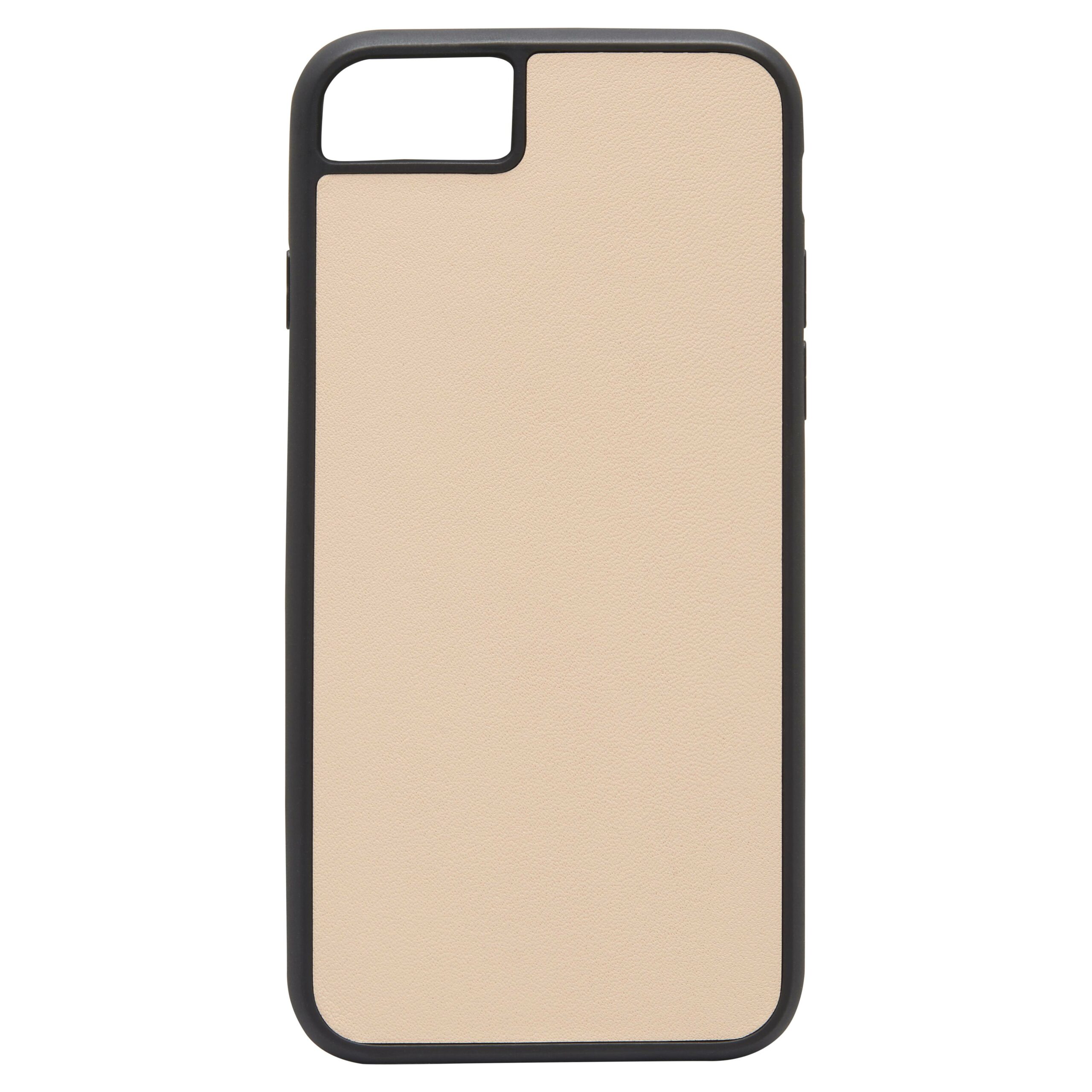 iPhone 7/8/SE Nappa Leather Case - Nude