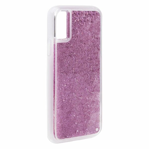 iPhone XS MAX Glitter Case - Purple - Image 4
