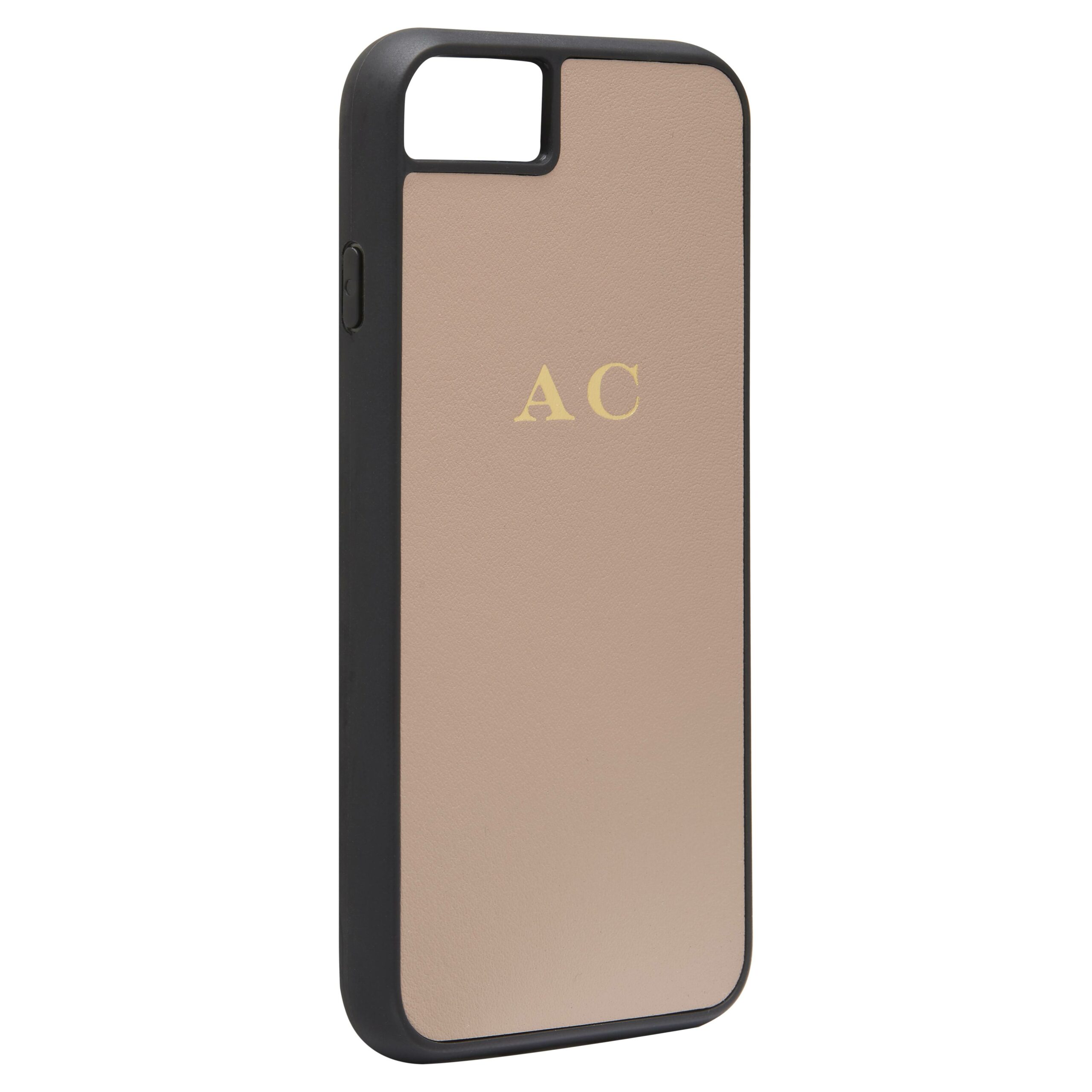 iPhone 6/6S Nappa Leather Case - Taupe - Image 2