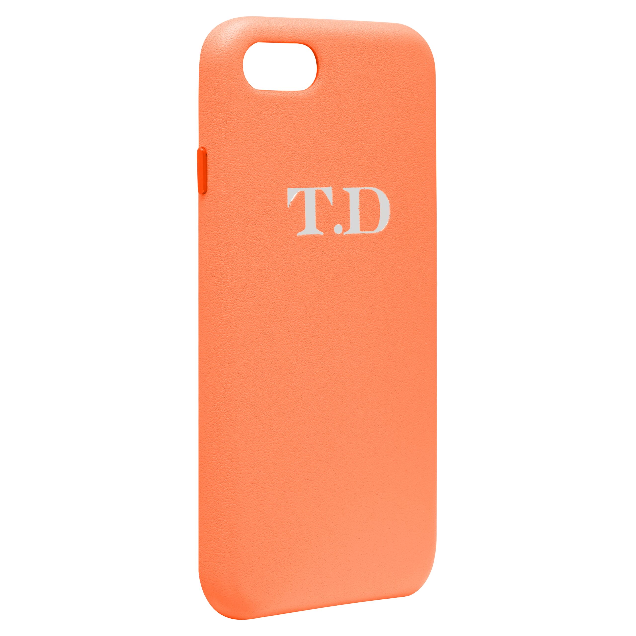 iPhone 7/8/SE Full Wrap Case - Orange - Image 2