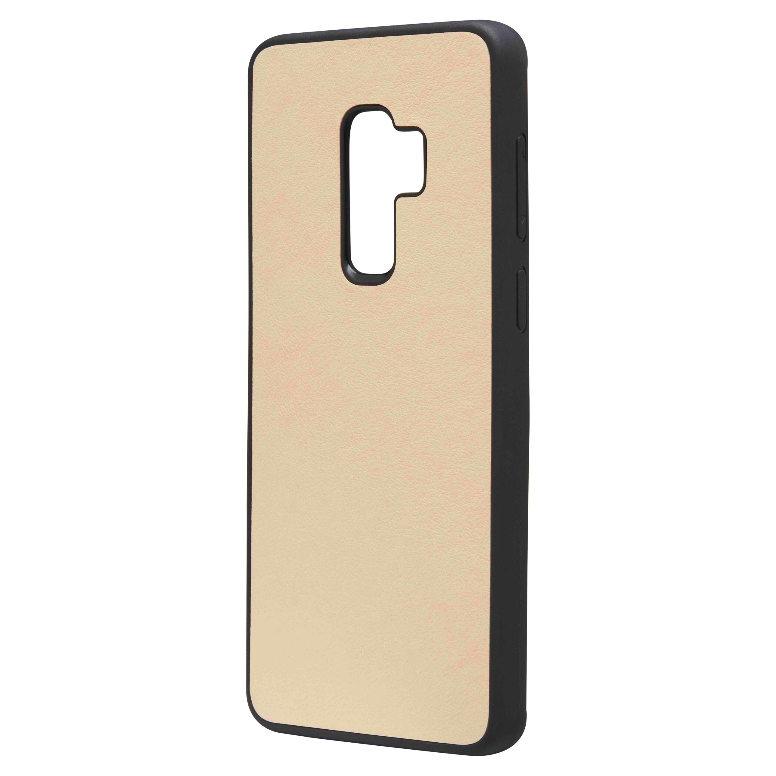Samsung S9 Plus Nappa Leather Case - Nude - Image 4