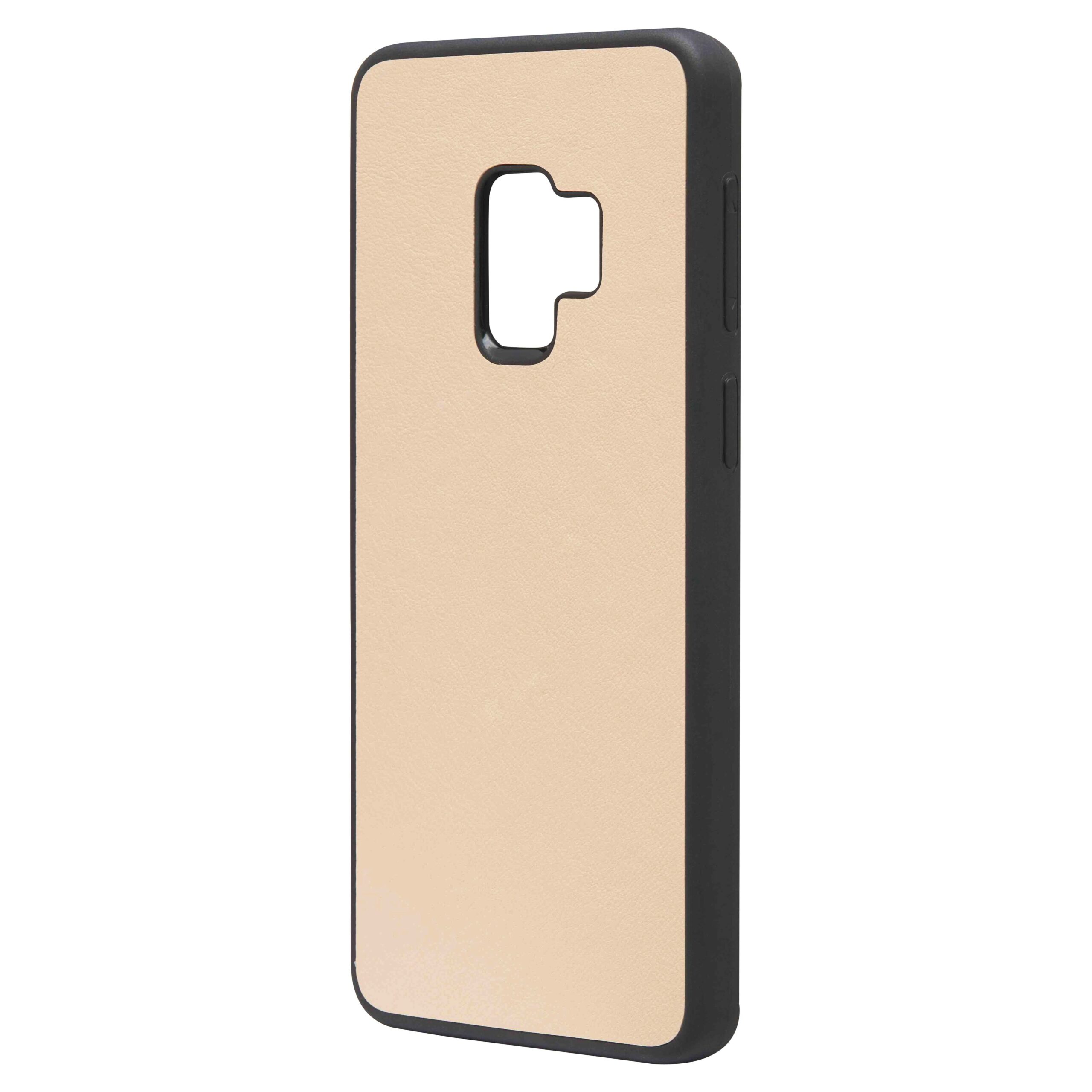 Samsung S9 Nappa Leather Case - Nude - Image 4