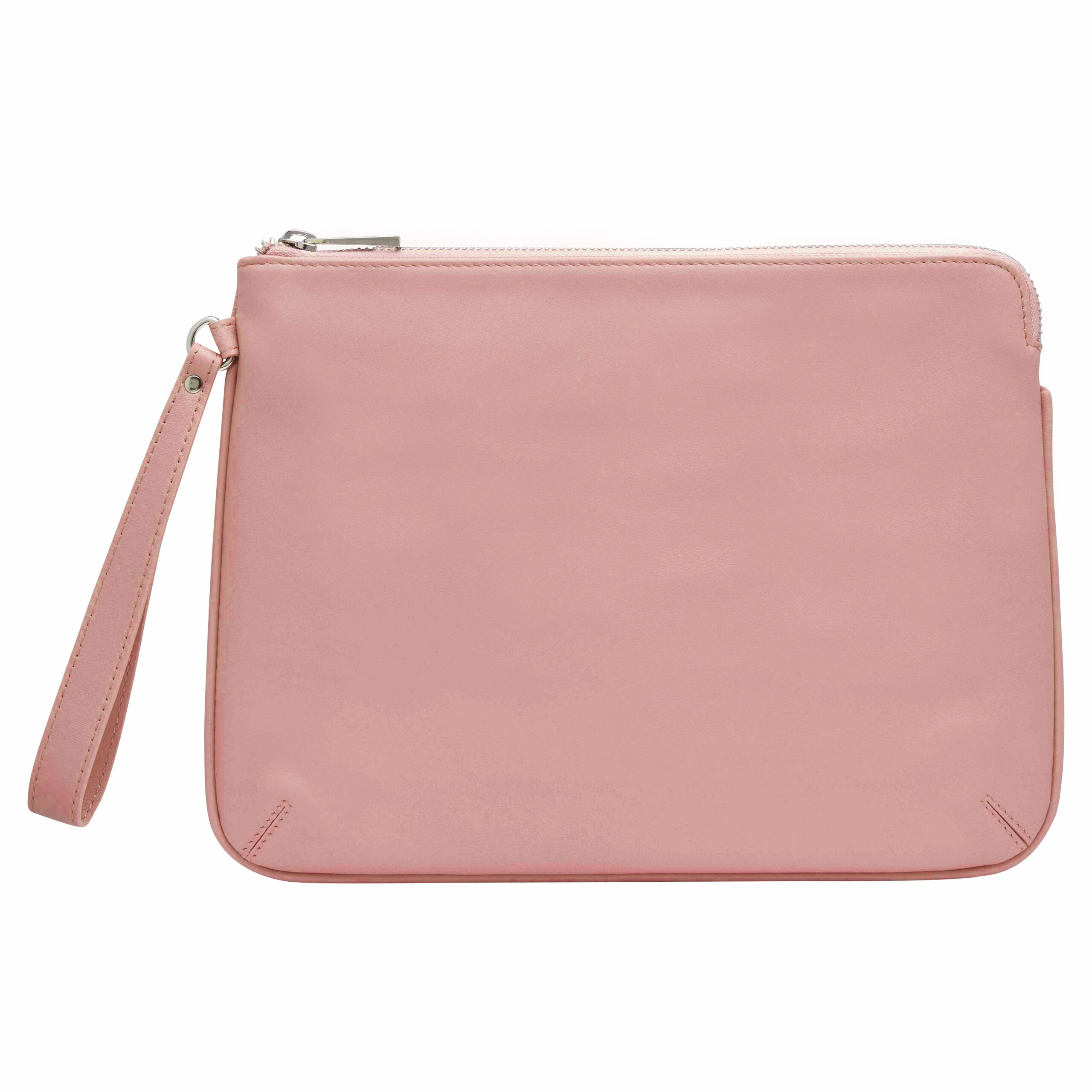 Personalised Leather Pouch Medium - Pink - Image 2
