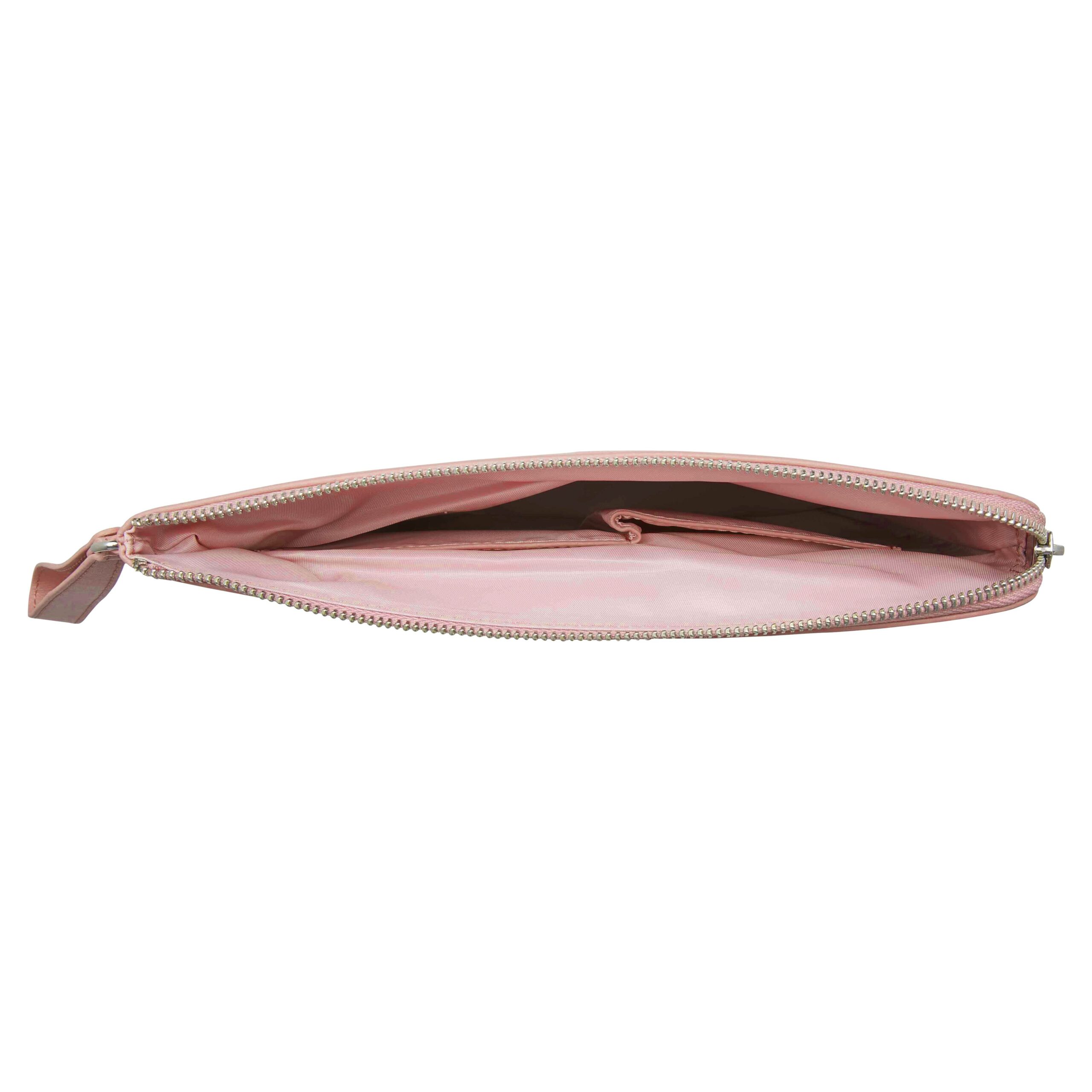 Personalised Leather Pouch Medium - Pink - Image 3
