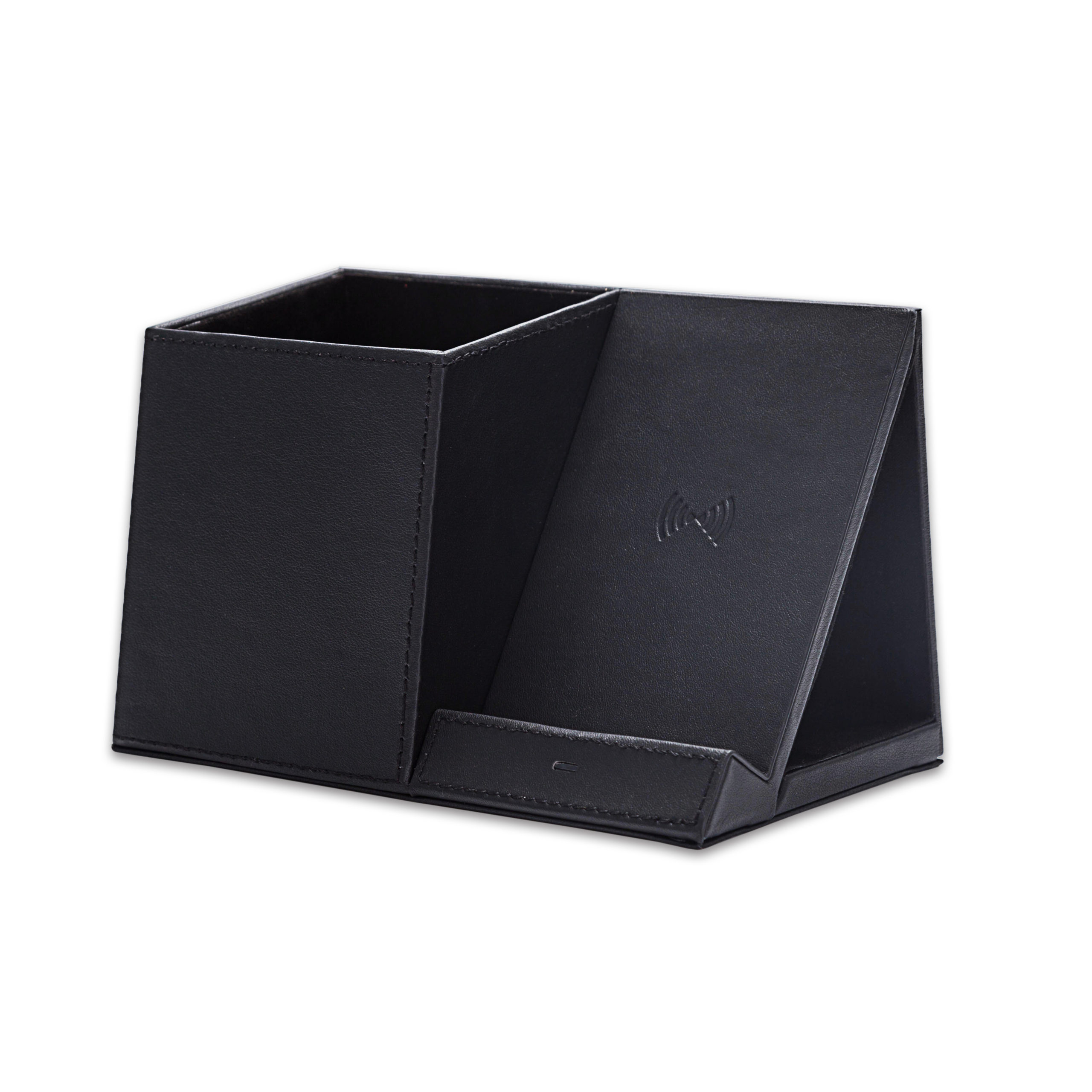 Wireless Charging Desktop Stand- Black - Image 5