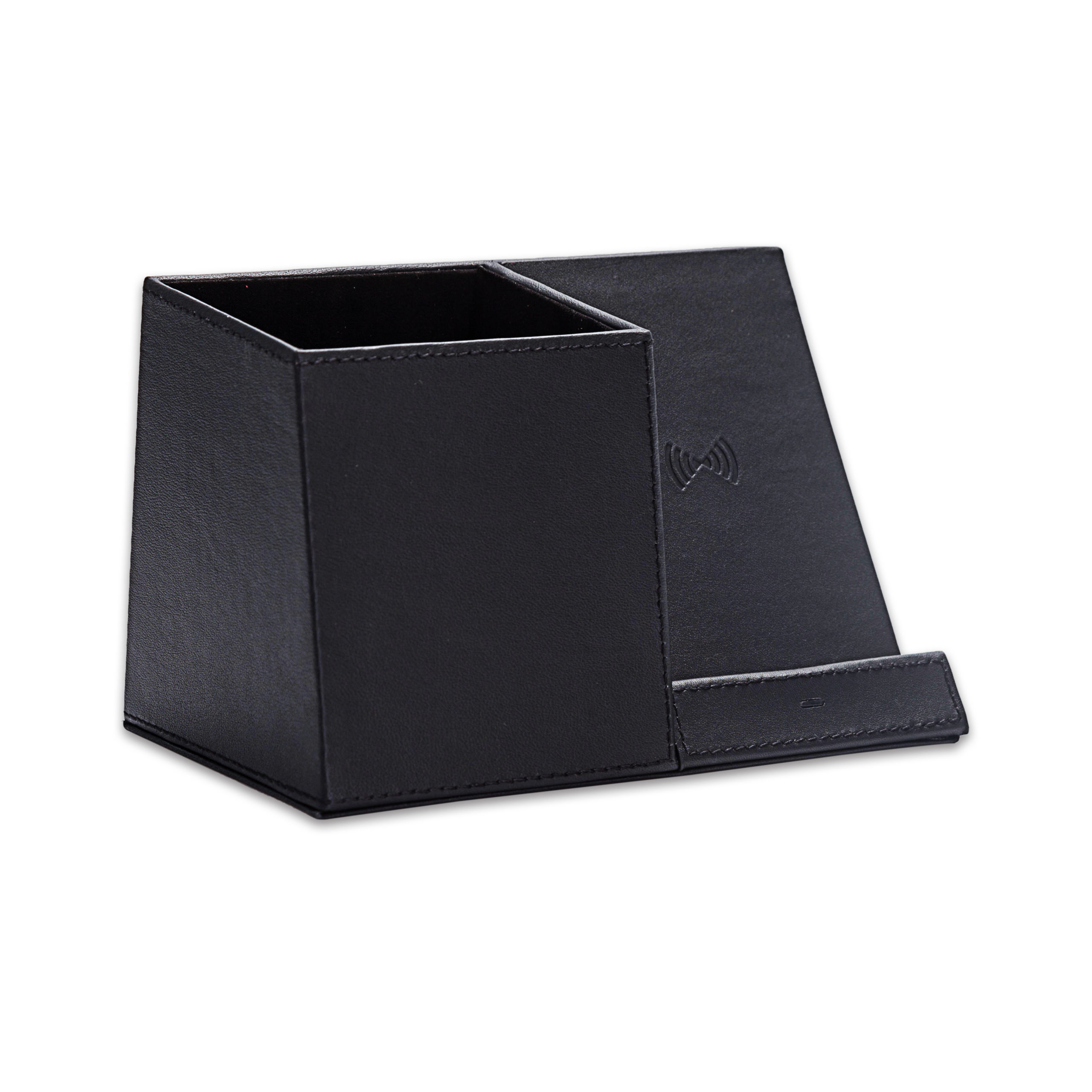 Wireless Charging Desktop Stand- Black - Image 6