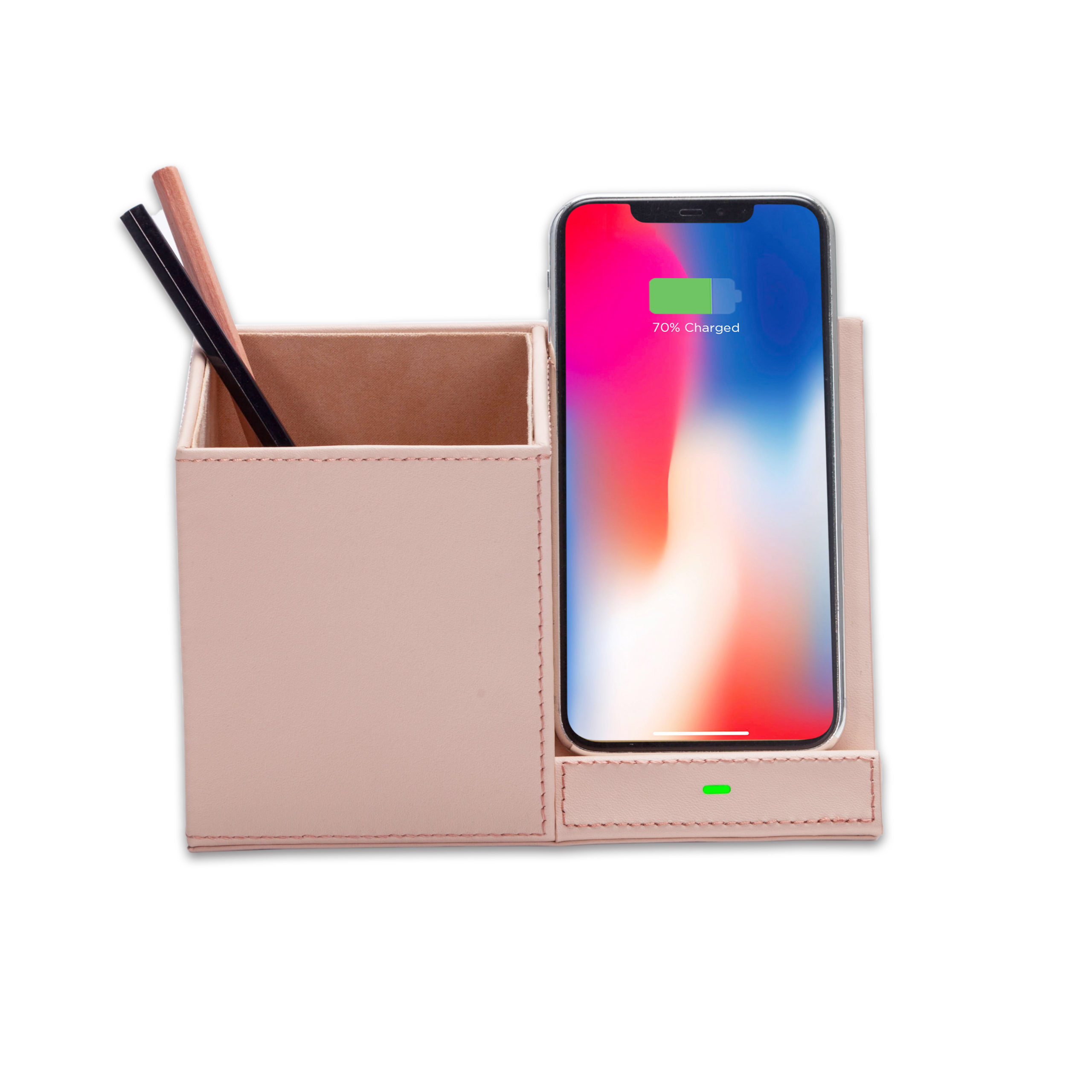 Wireless Charging Desktop Stand- Nude - Image 5