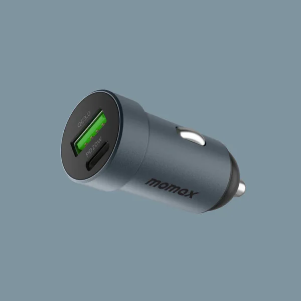 Momax 20W Dual-port Car Charger UC12