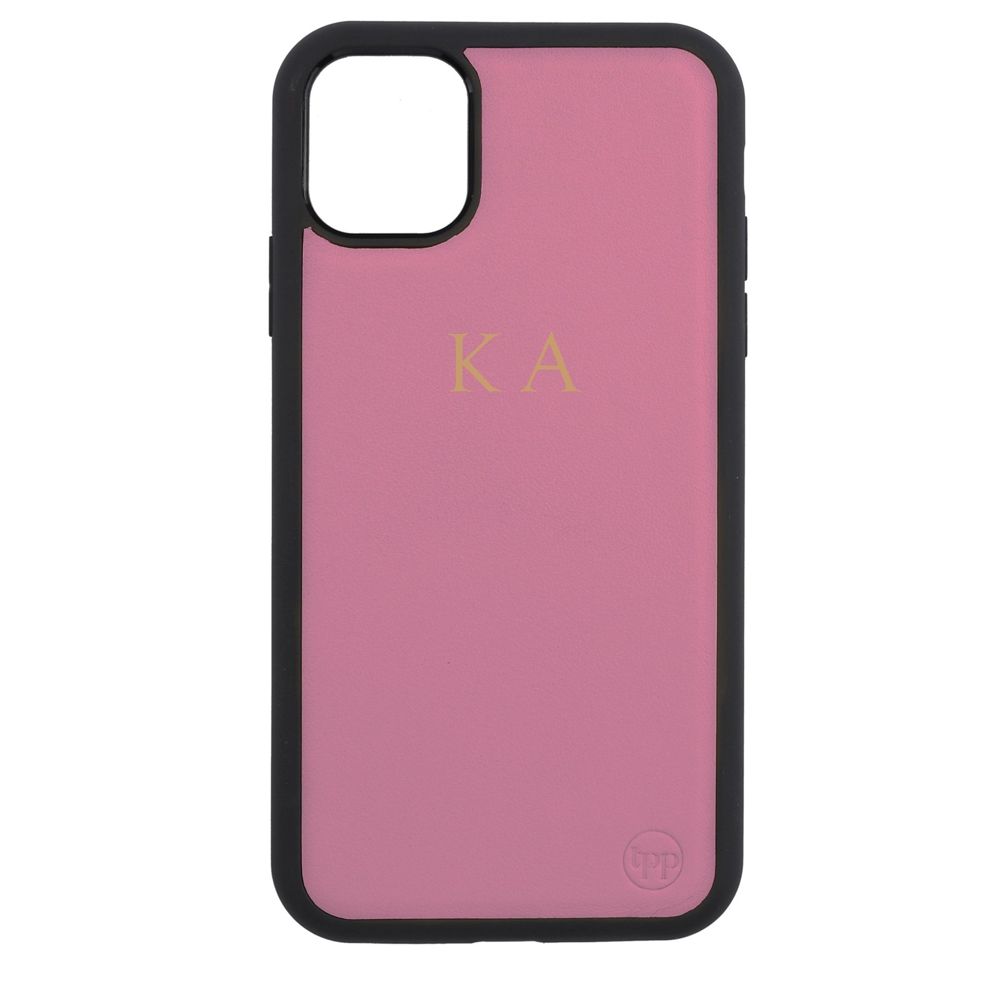 iPhone 11 Pro Nappa Leather Case - Pink - Image 2