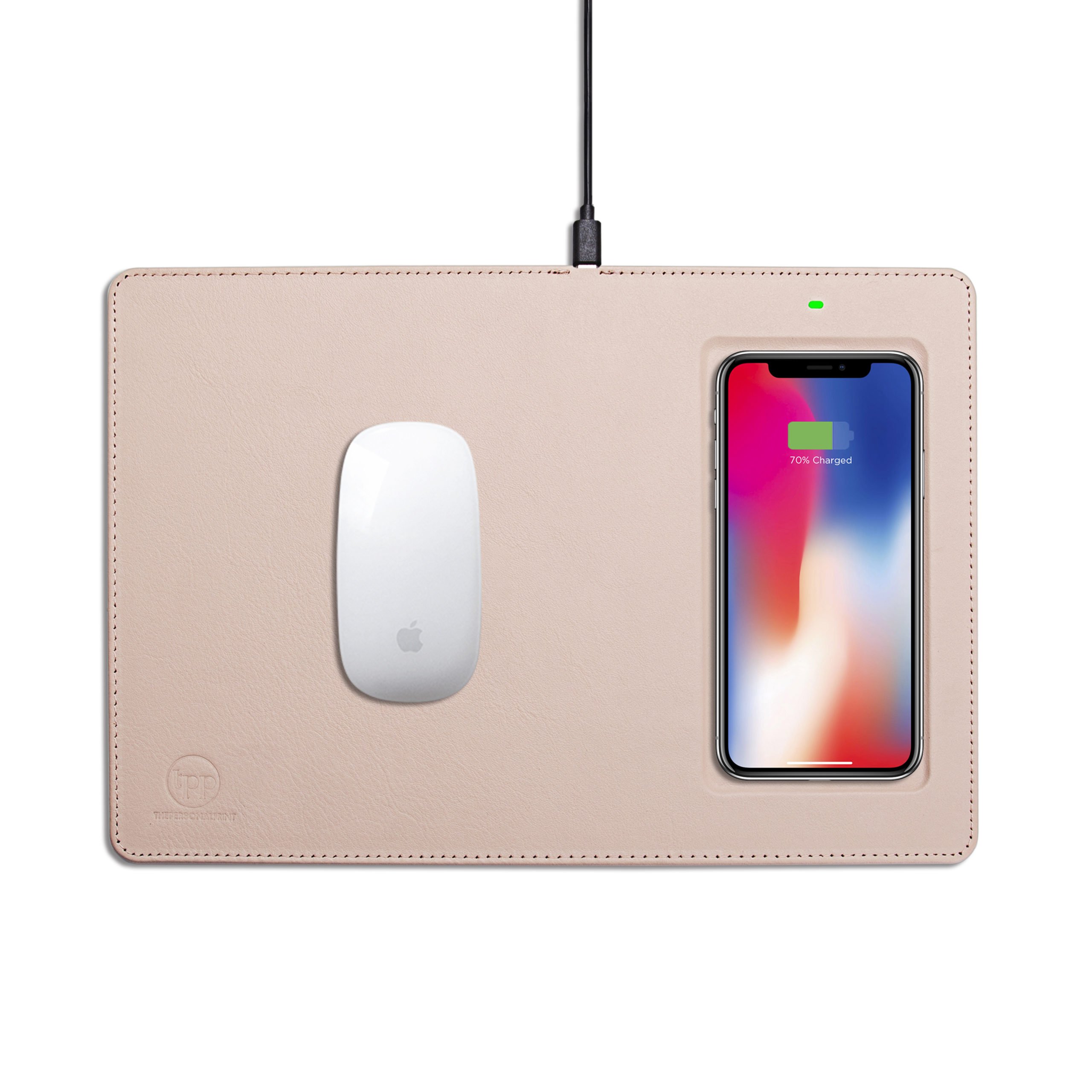 Wireless Charging Mouse Pad- Nude - Image 3