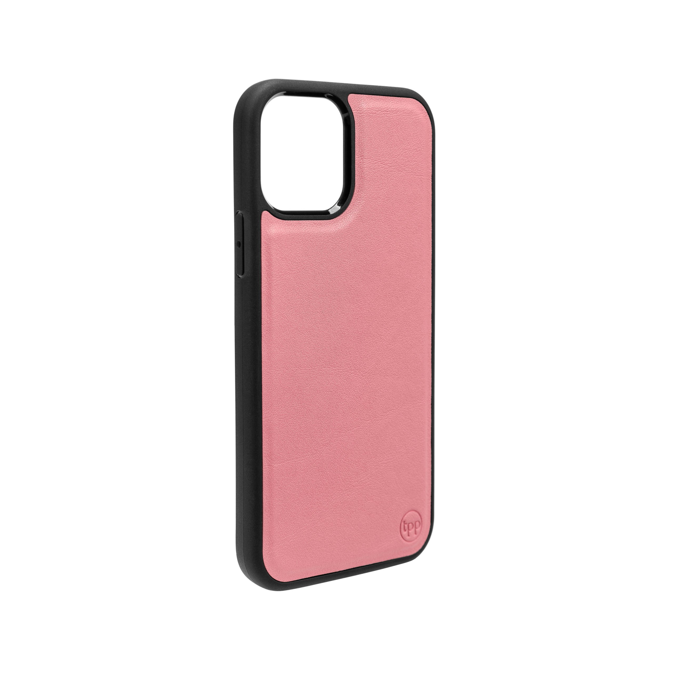 iPhone 12 Pro Nappa Leather Case - Pink - Image 2