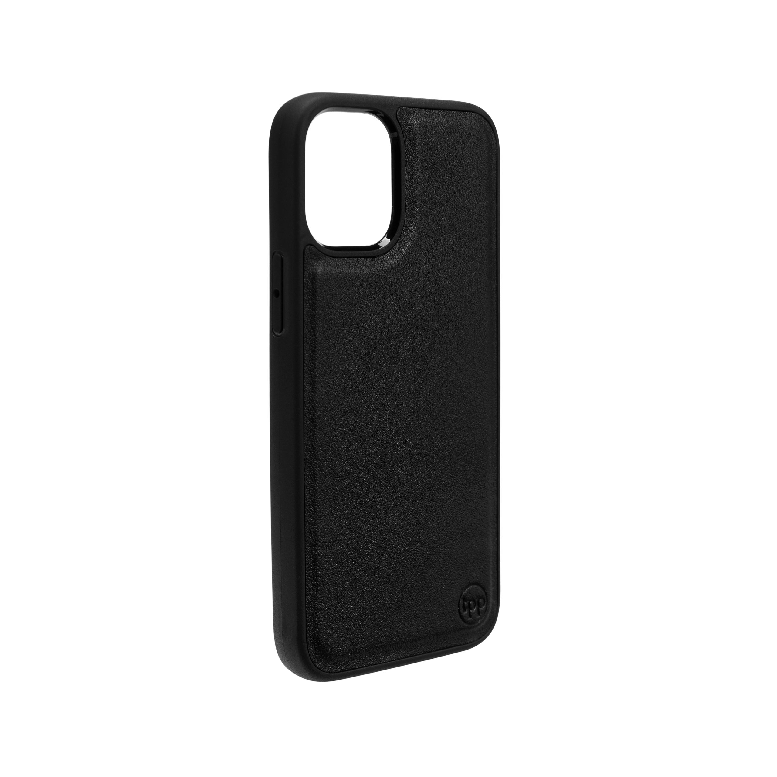 iPhone 12 Pro Max Nappa Leather Case - Black - Image 2