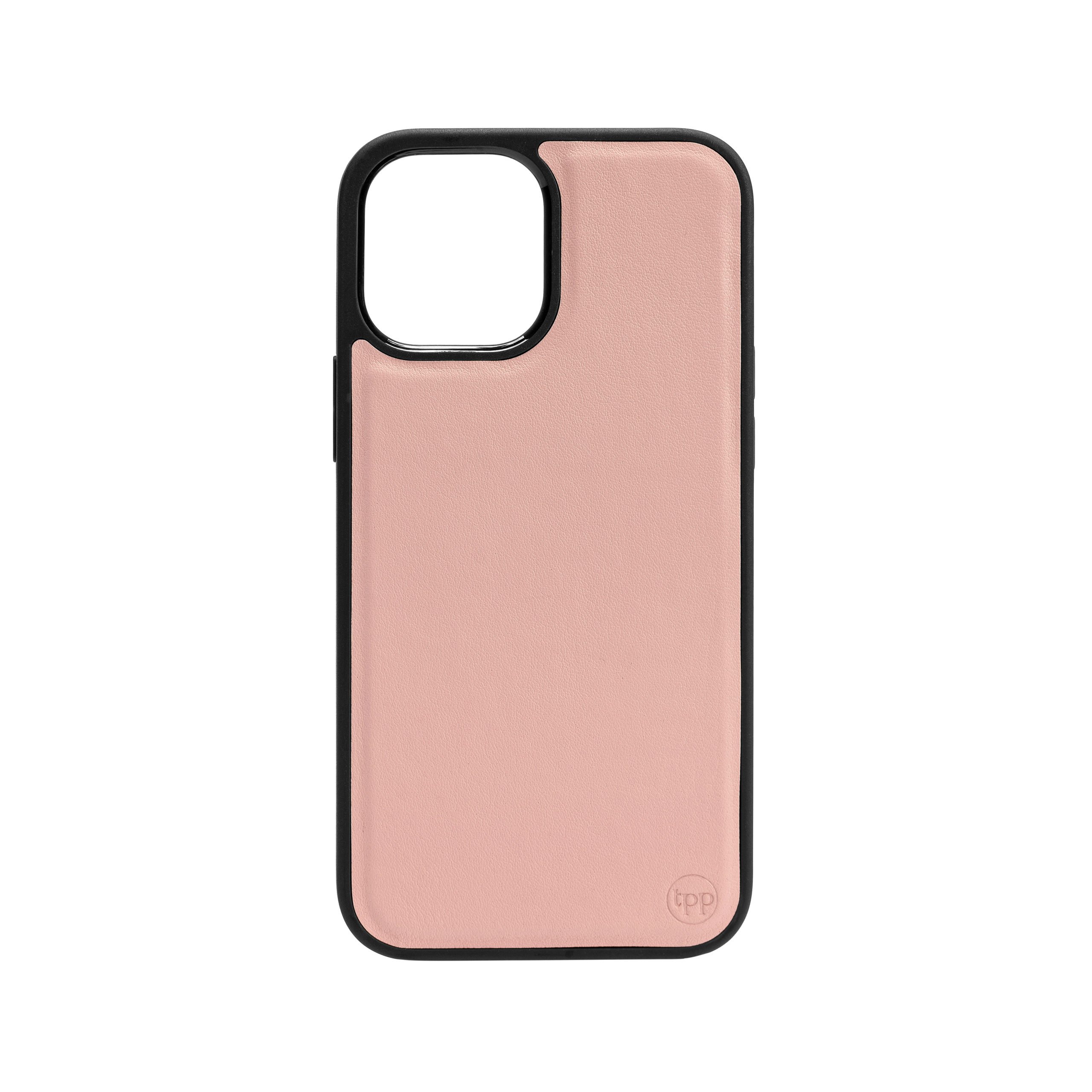 iPhone 12 Pro Max Nappa Leather Case - Blush Nude