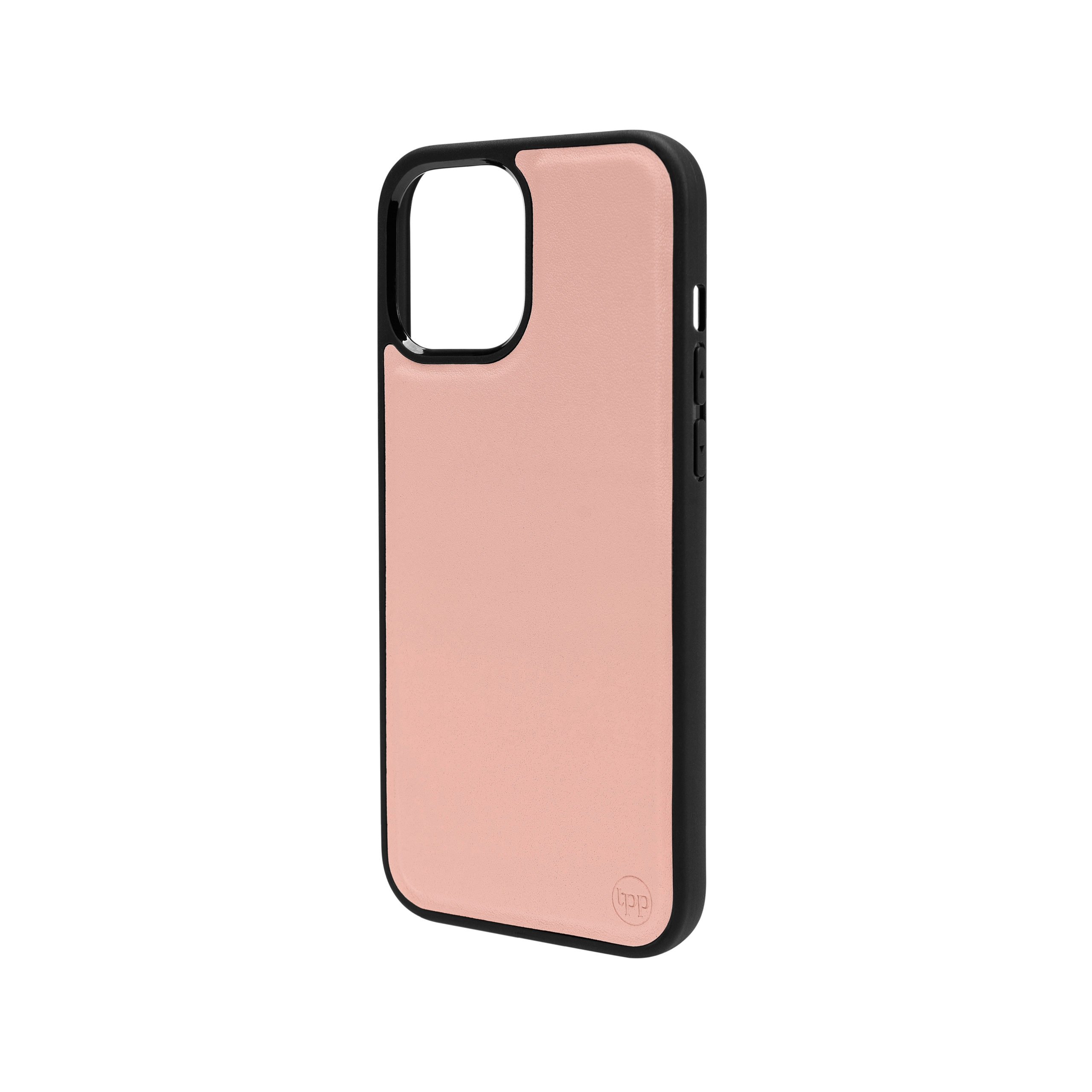 iPhone 12 Pro Max Nappa Leather Case - Blush Nude - Image 4