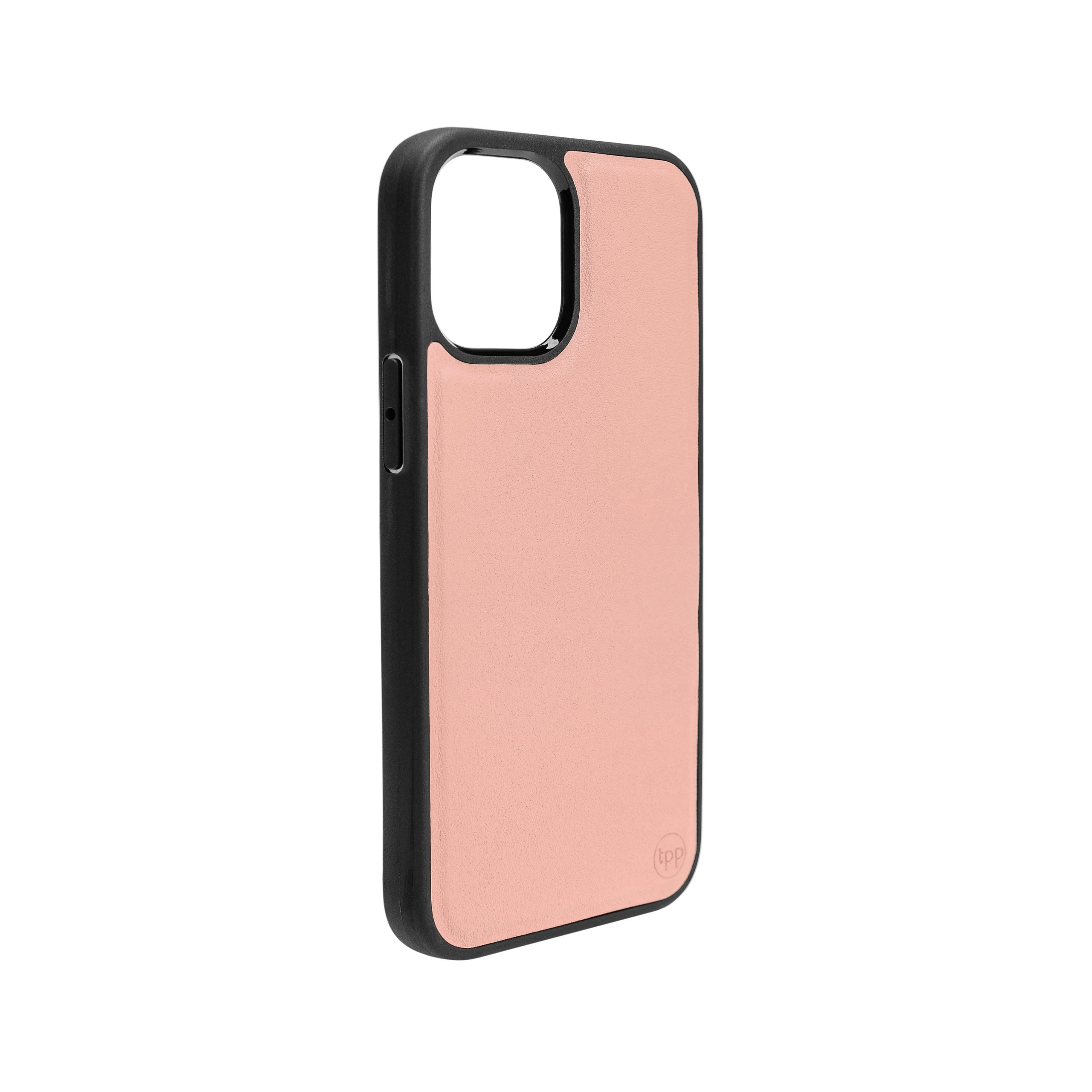 iPhone 12 Pro Max Nappa Leather Case - Blush Nude - Image 2