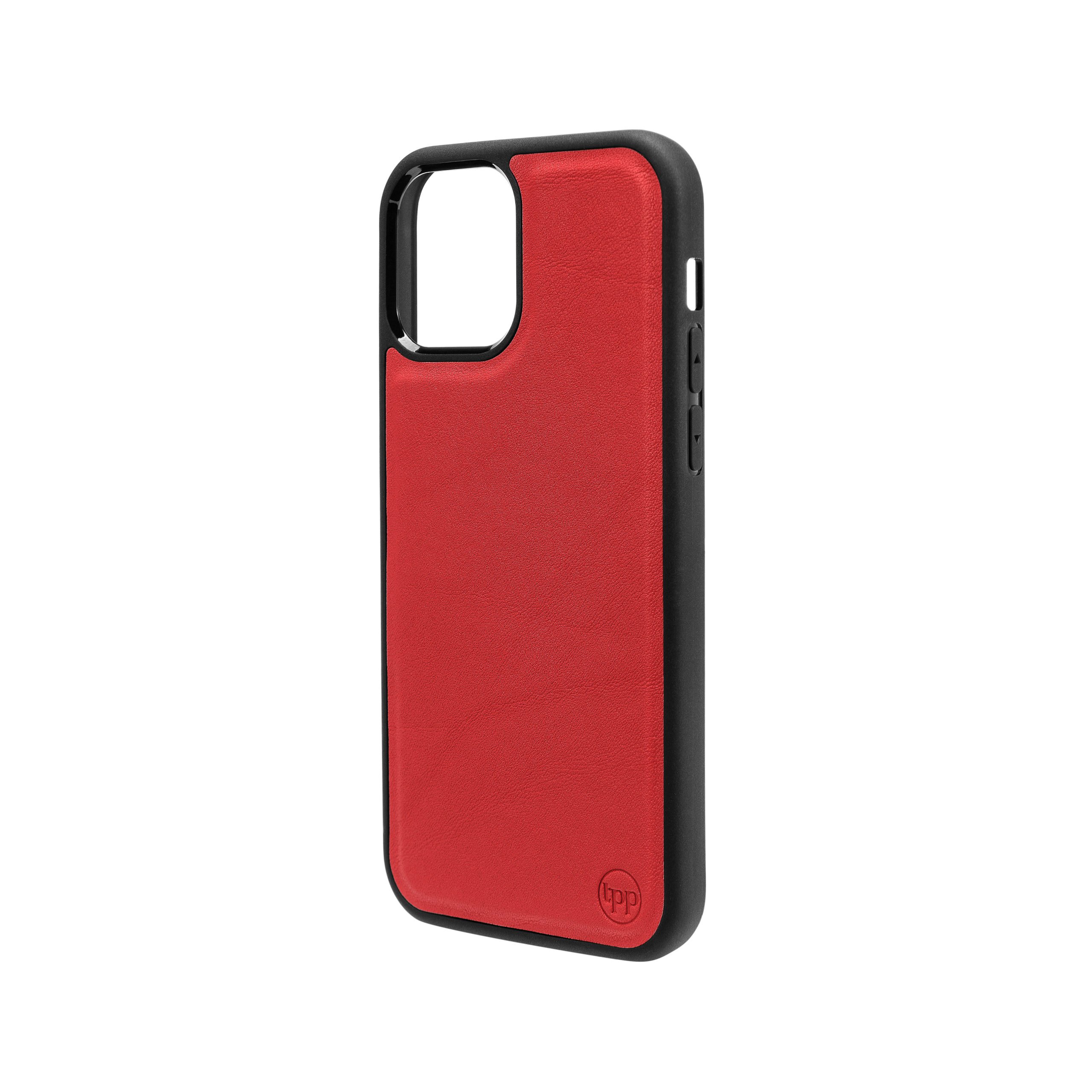 iPhone 13 Nappa Leather Case - Red - Image 4