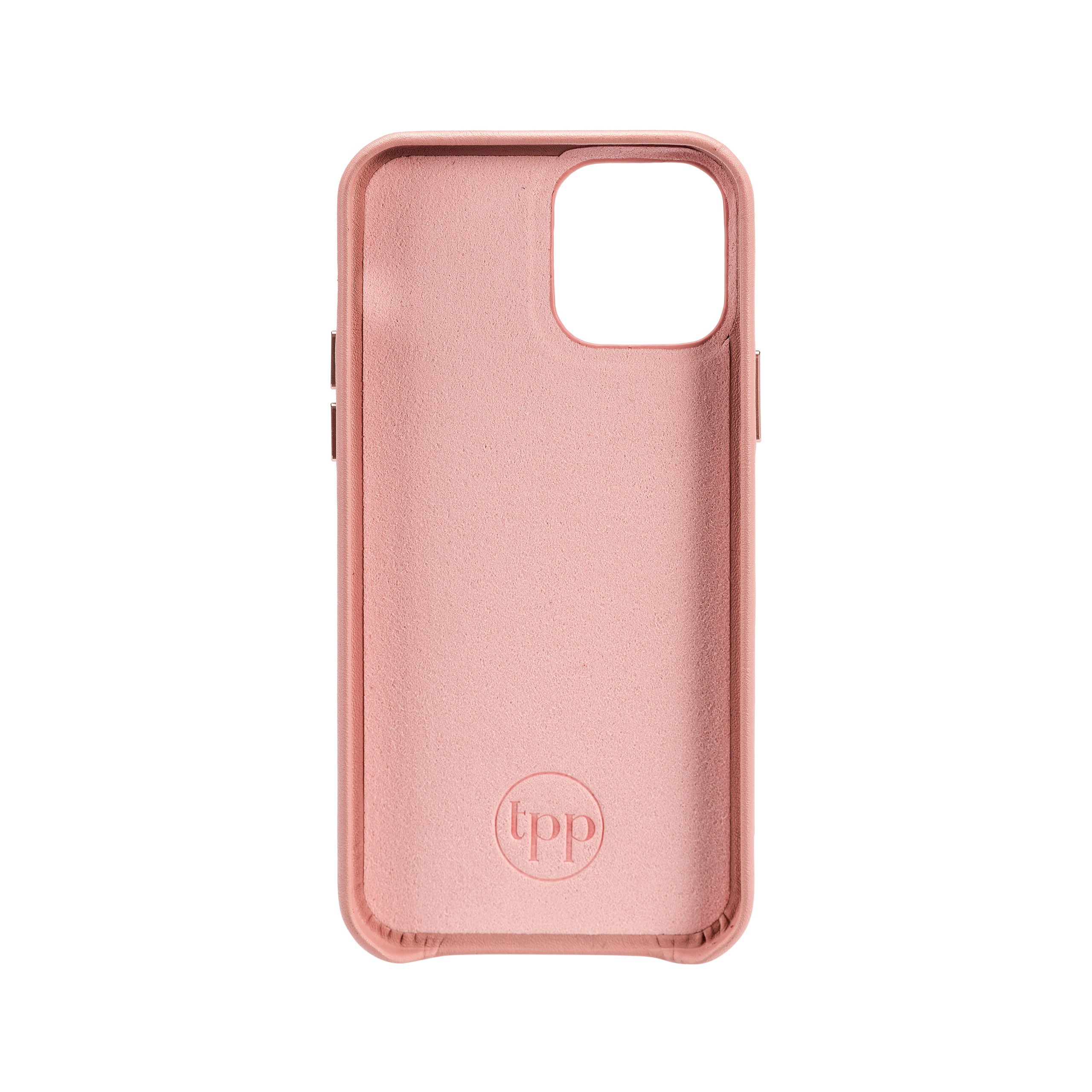 iPhone 13 Pro Letter Strap Case- Blush Nude - Image 3
