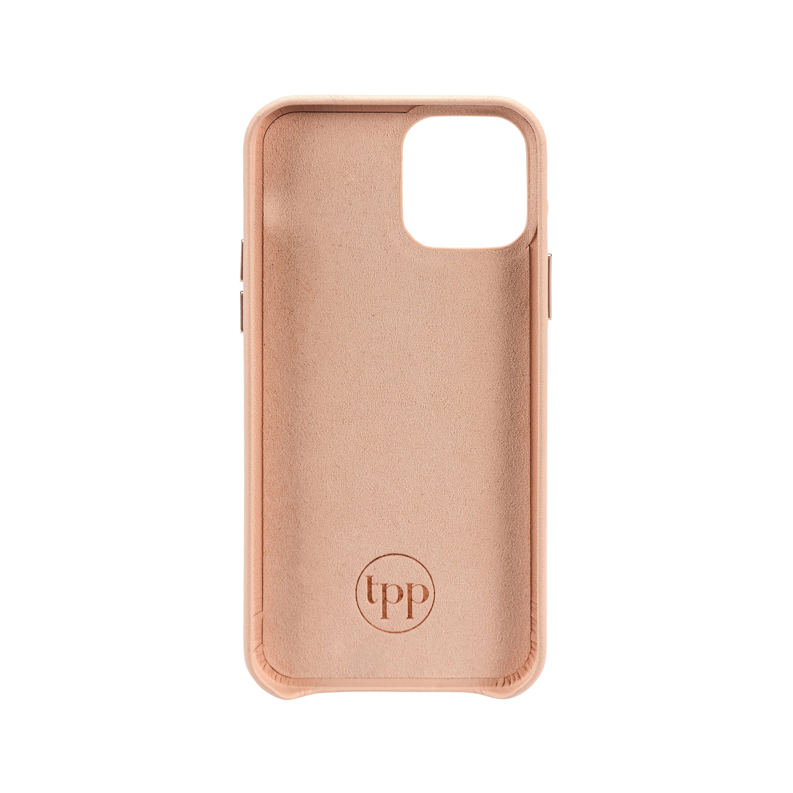iPhone 13 Letter Strap Case- Nude - Image 3