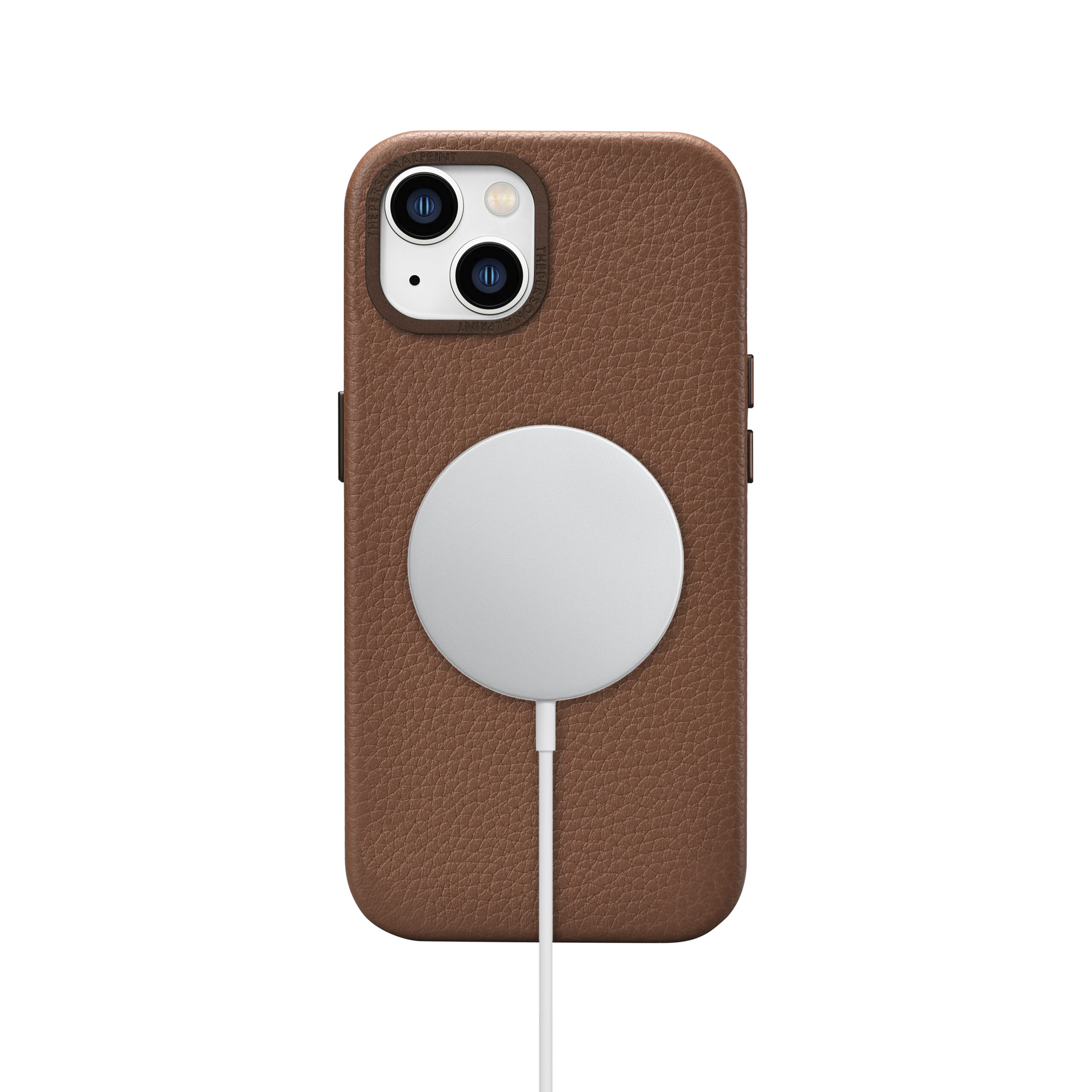 iPhone 14 Full Wrap Case with MagSafe- Grain Brown - Image 8