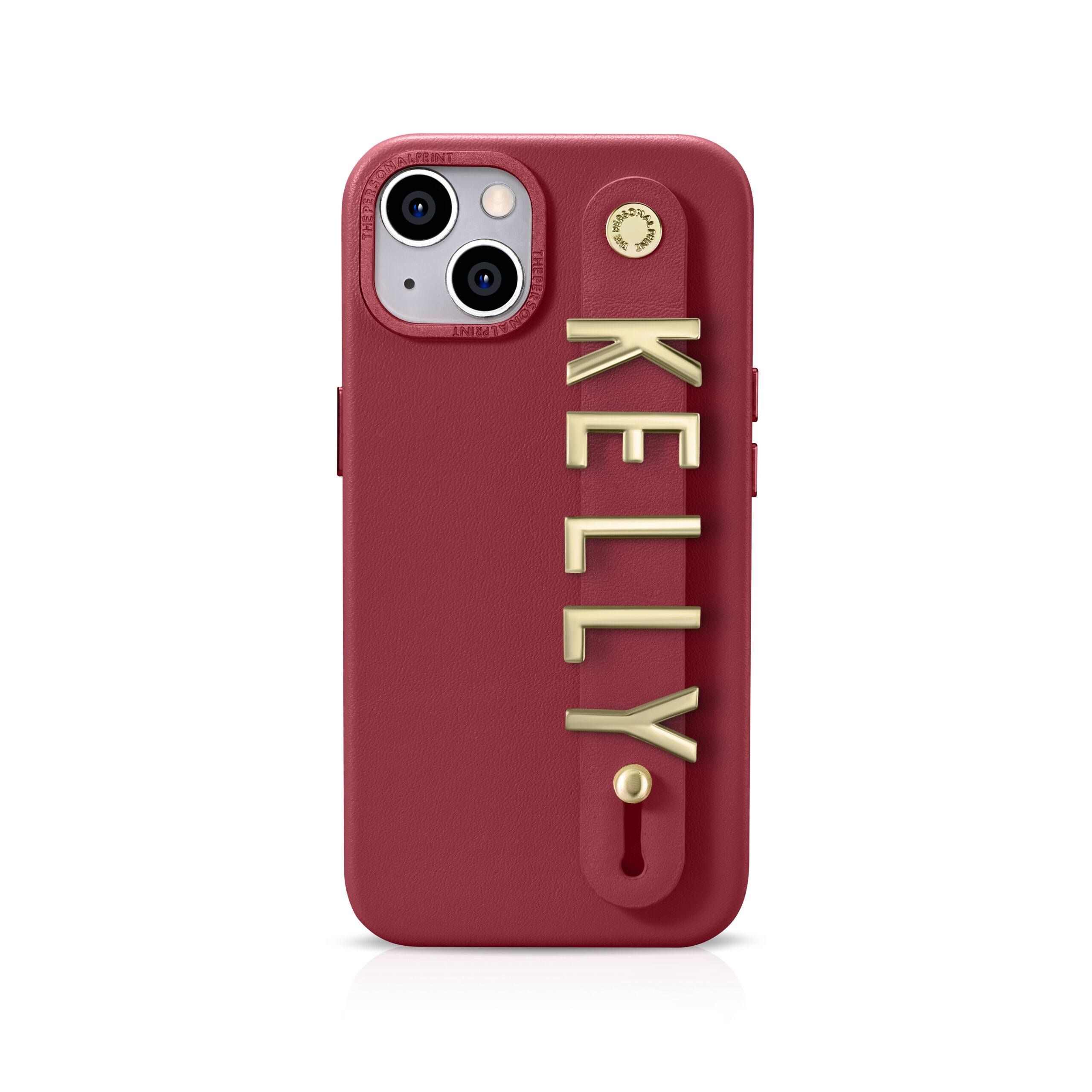 iPhone 14 Letter Strap Case- Red - Image 6