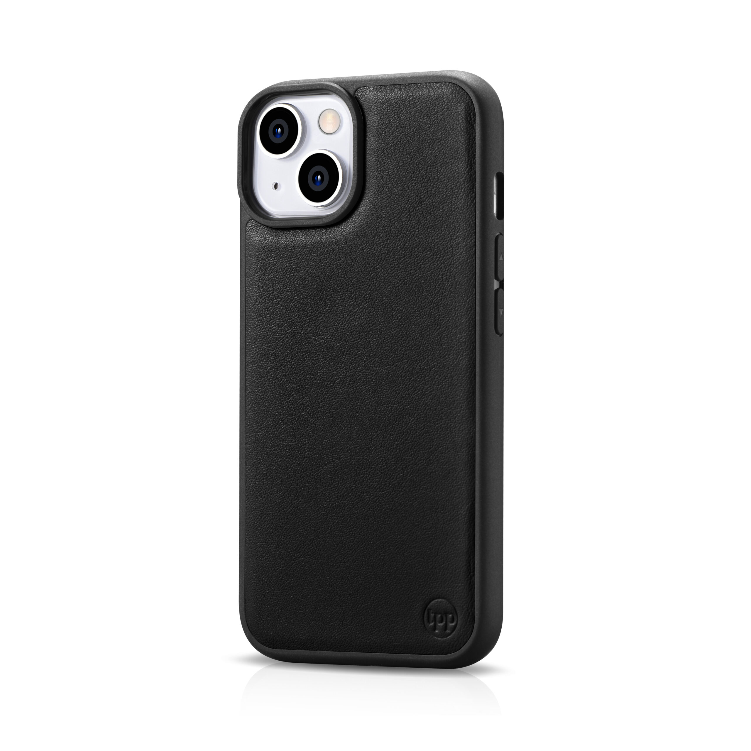 iPhone 15 Nappa Leather Case with MagSafe- Black - Image 4