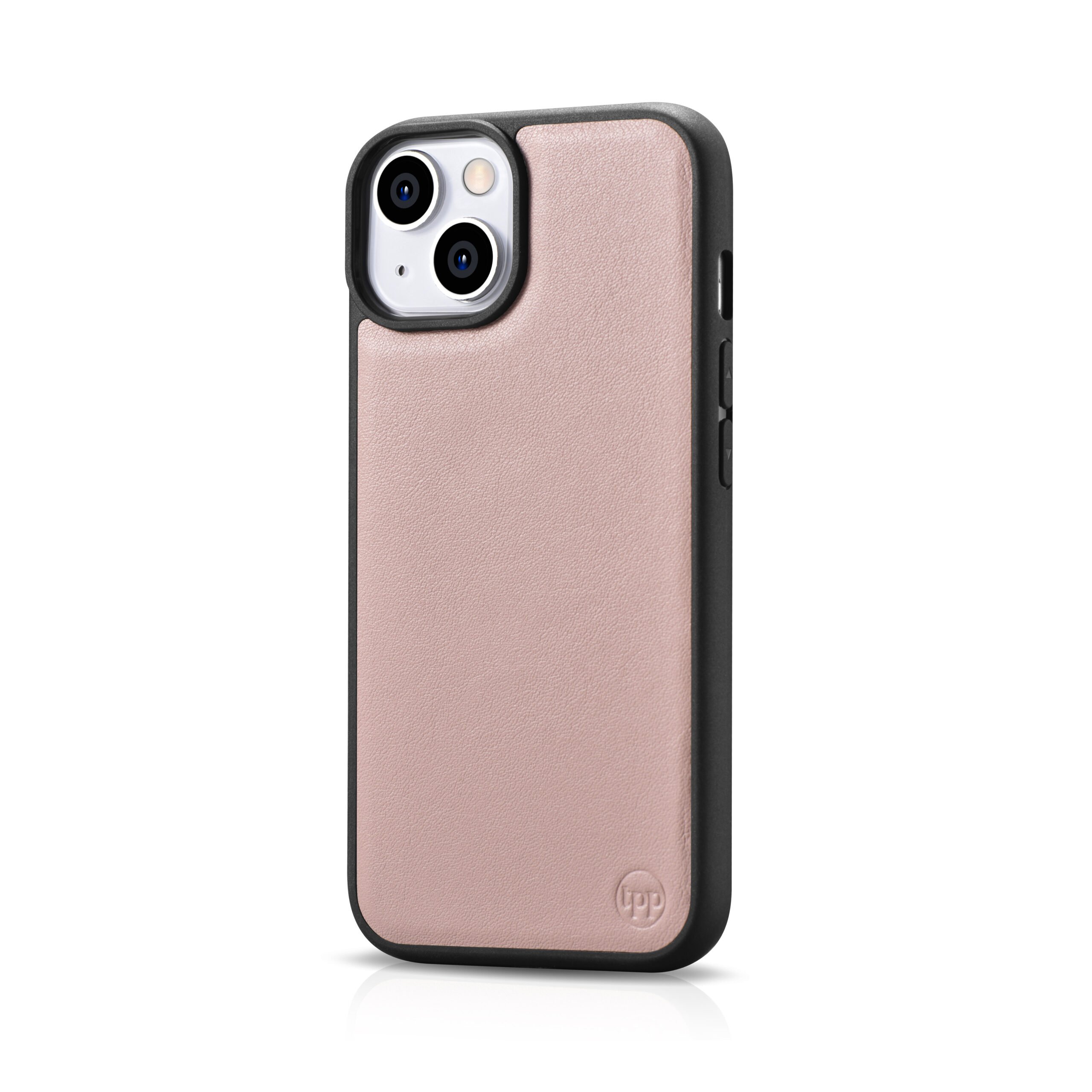 iPhone 14 Nappa Leather Case - Blush Nude - Image 4