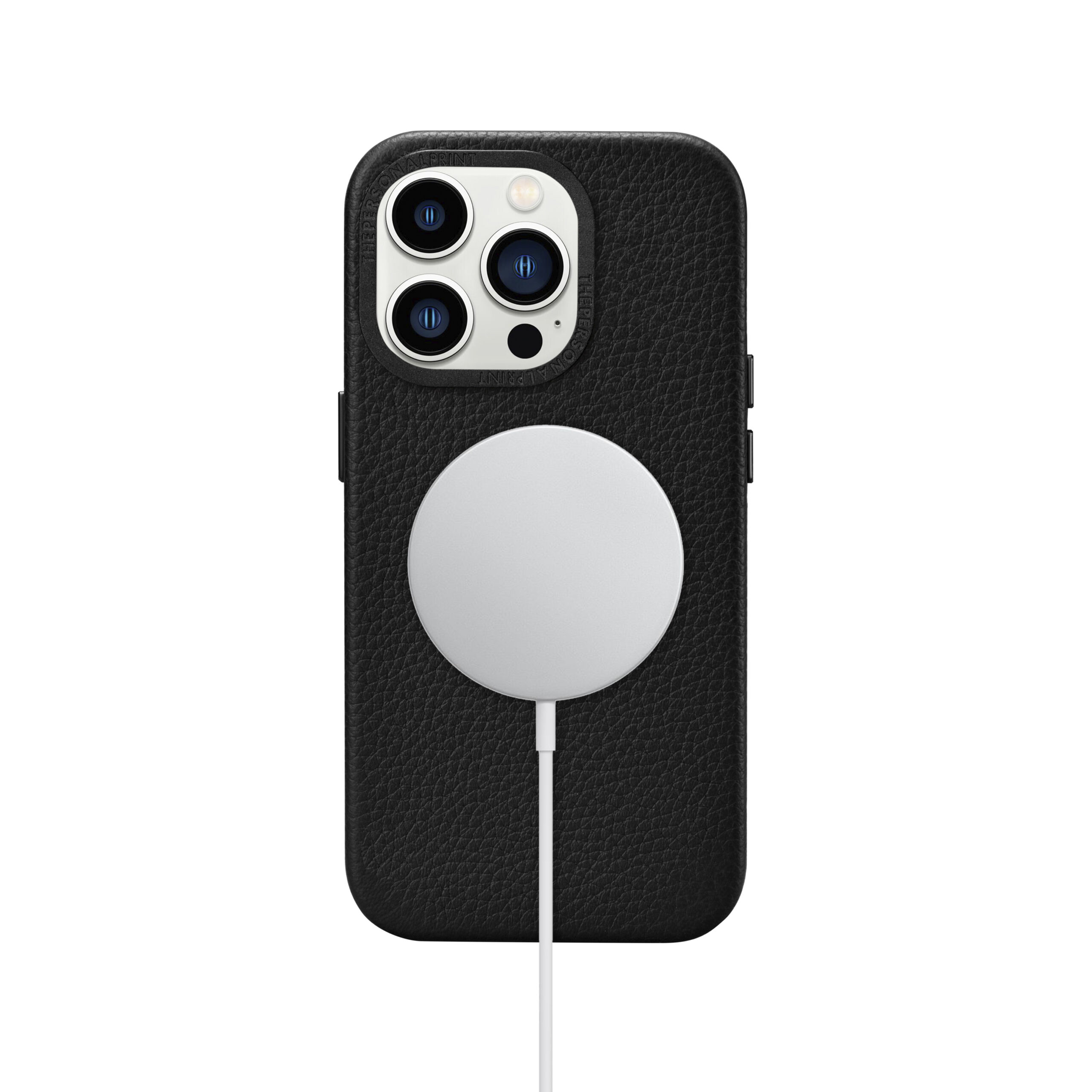 iPhone 15 Pro Max Full Wrap Case with MagSafe- Grain Black - Image 8