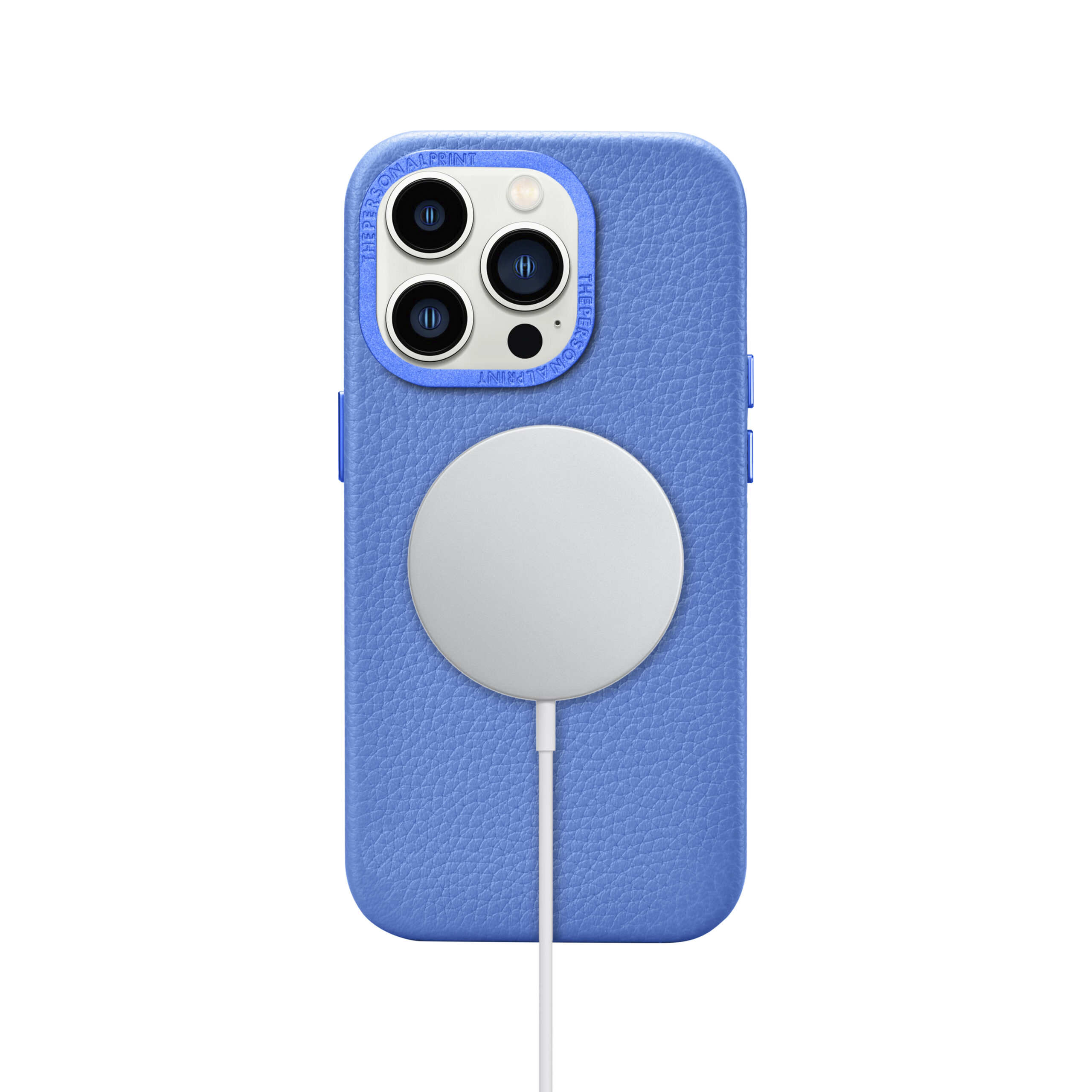 iPhone 14 Pro Max Full Wrap Case with MagSafe- Grain Blue - Image 8