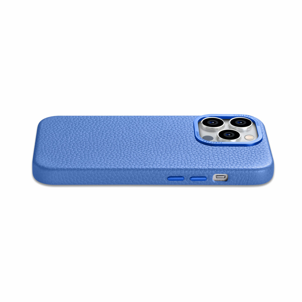 iPhone 14 Pro Max Full Wrap Case with MagSafe Grain Blue Fone Express