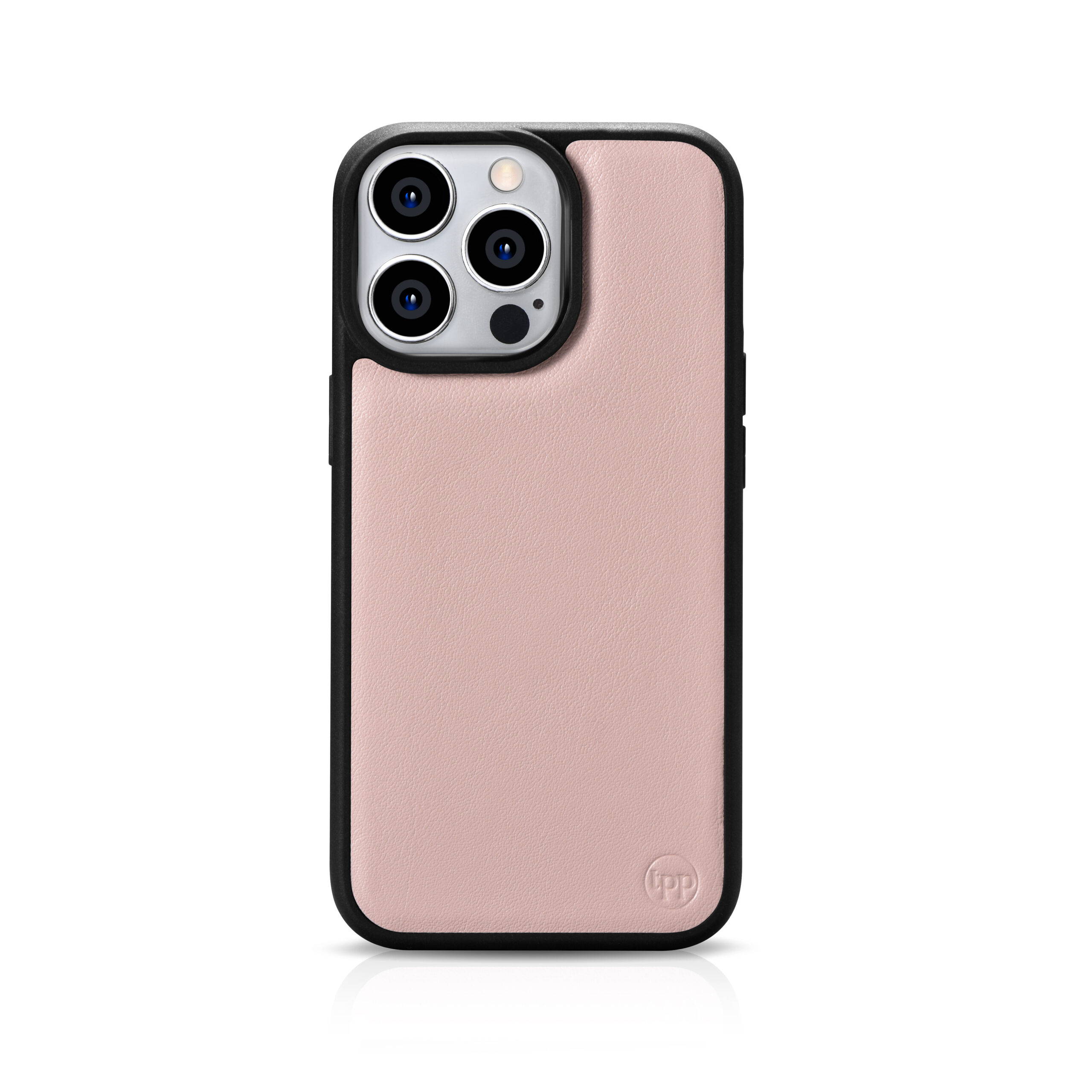 iPhone 14 Pro Max Nappa Leather Case - Blush Nude - Image 4